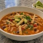 Easy Chicken Tortilla Soup Recipe