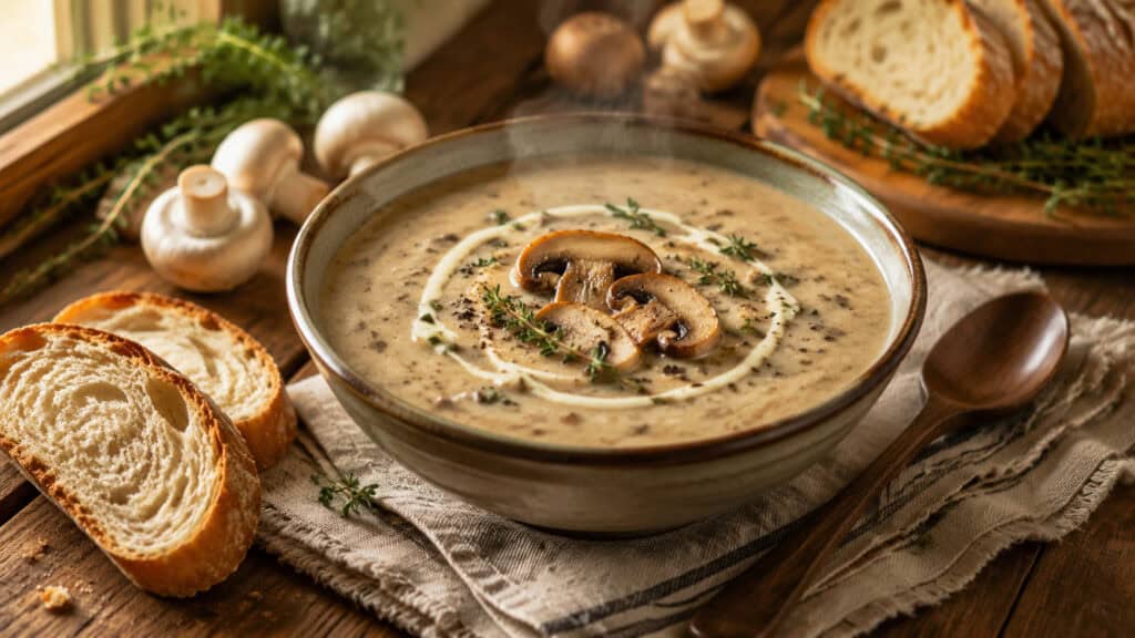 22 Cream of Mushroom Soup Recipes for Cozy Family Dinners
