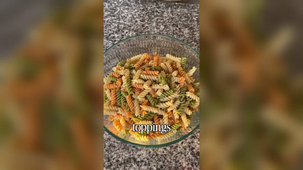 Super Easy Summer Pasta Salad