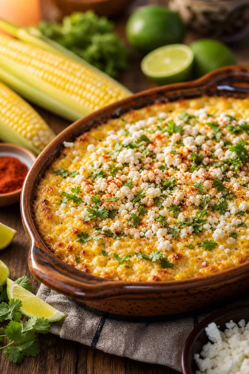 Mexican Street Corn Casserole