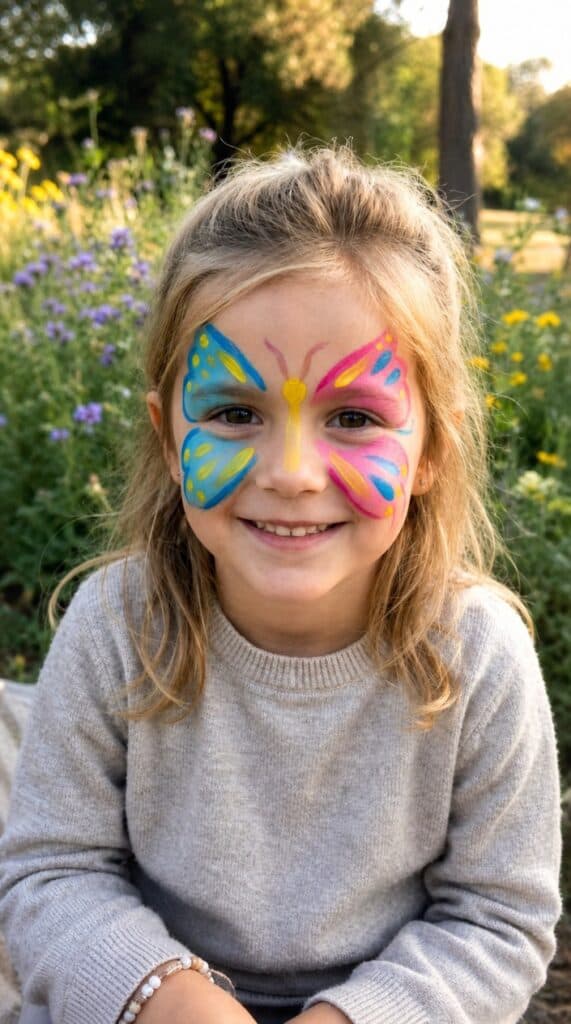 Simple Face Painting Ideas for Kids
