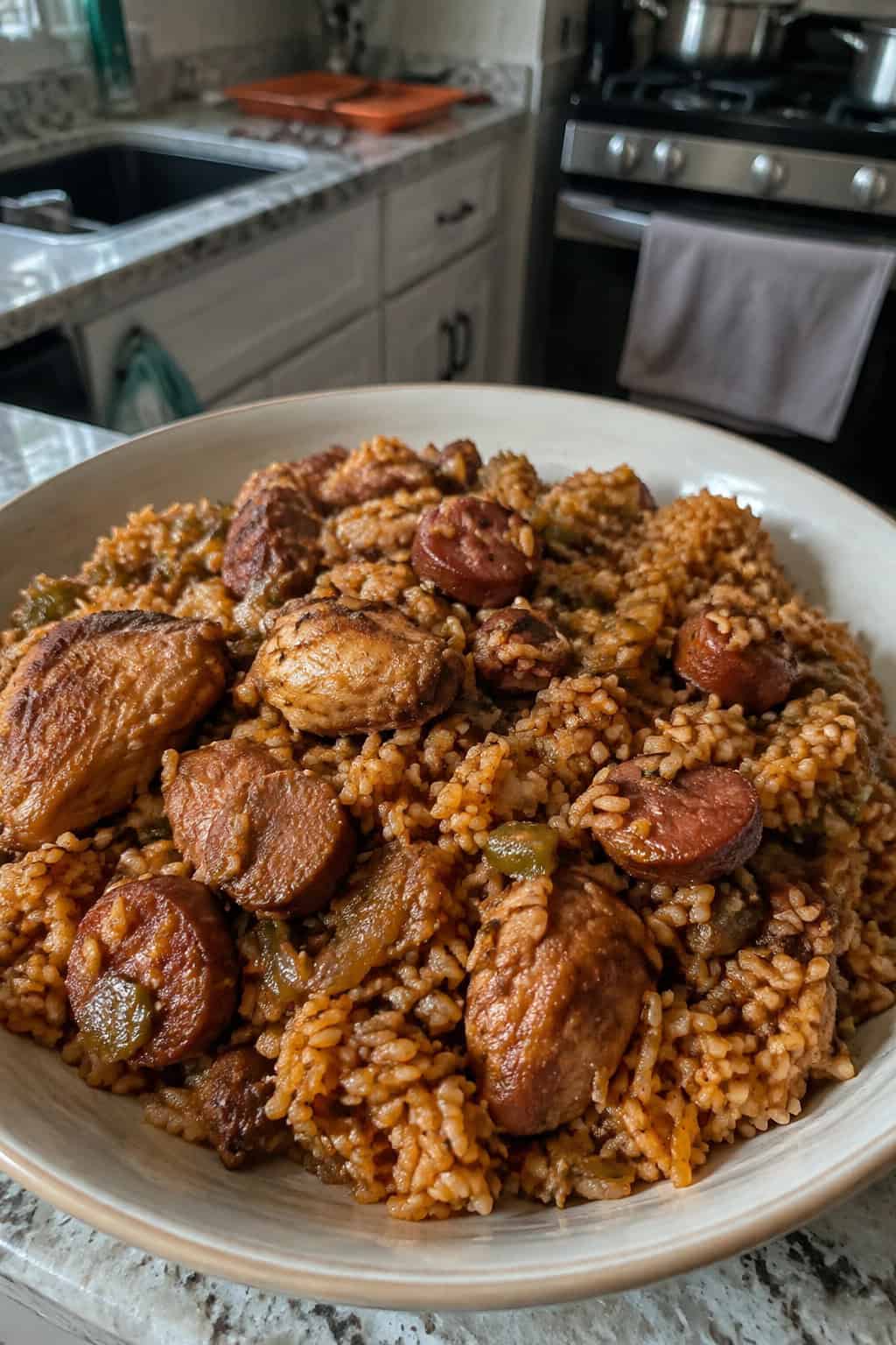 Cajun Spiced Chicken and Rice