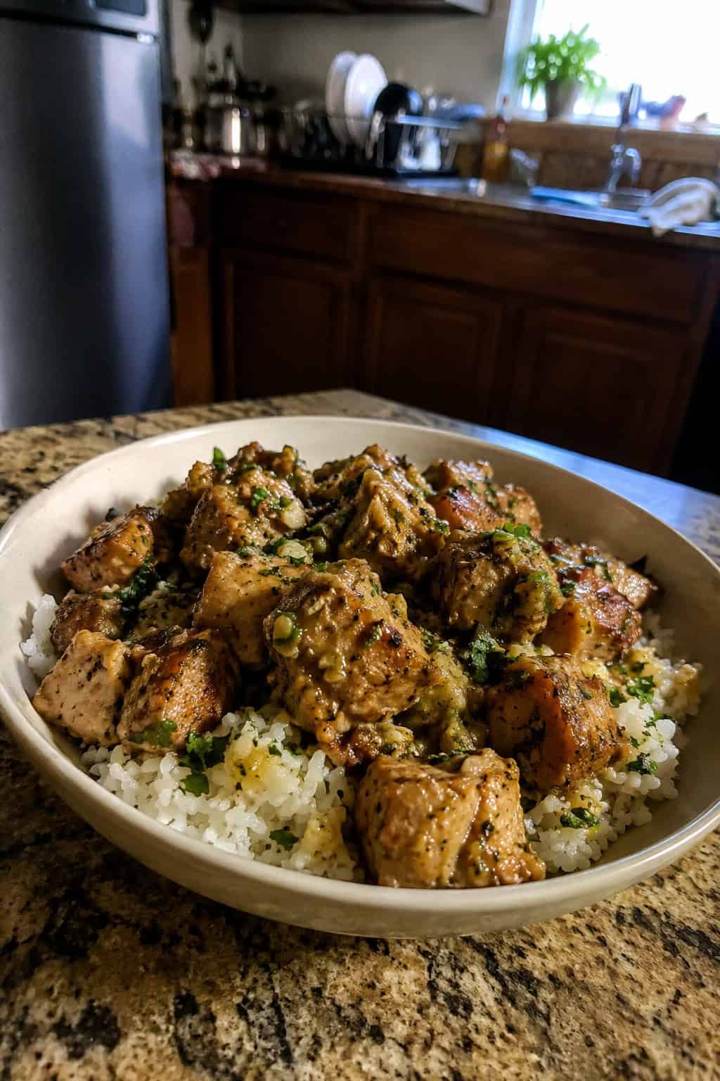 Garlic Butter Chicken and Rice