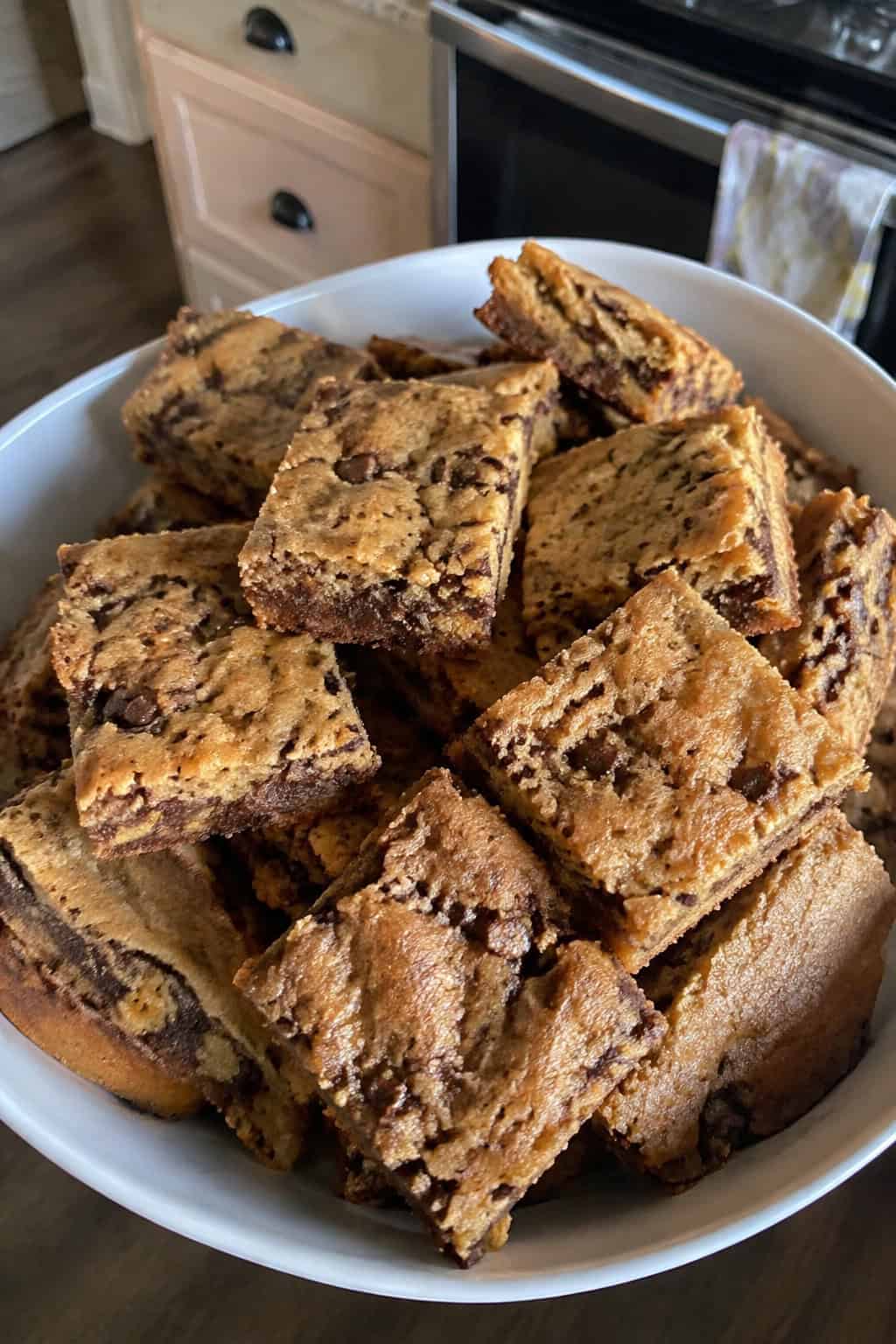 Banana Chocolate Chip Blondies