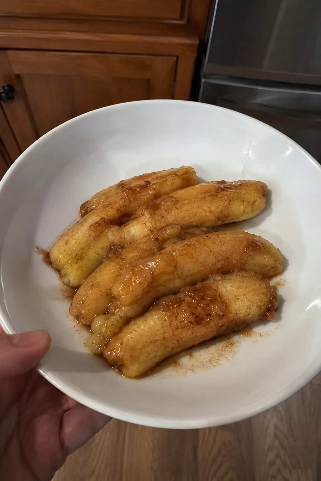 Cinnamon Baked Bananas