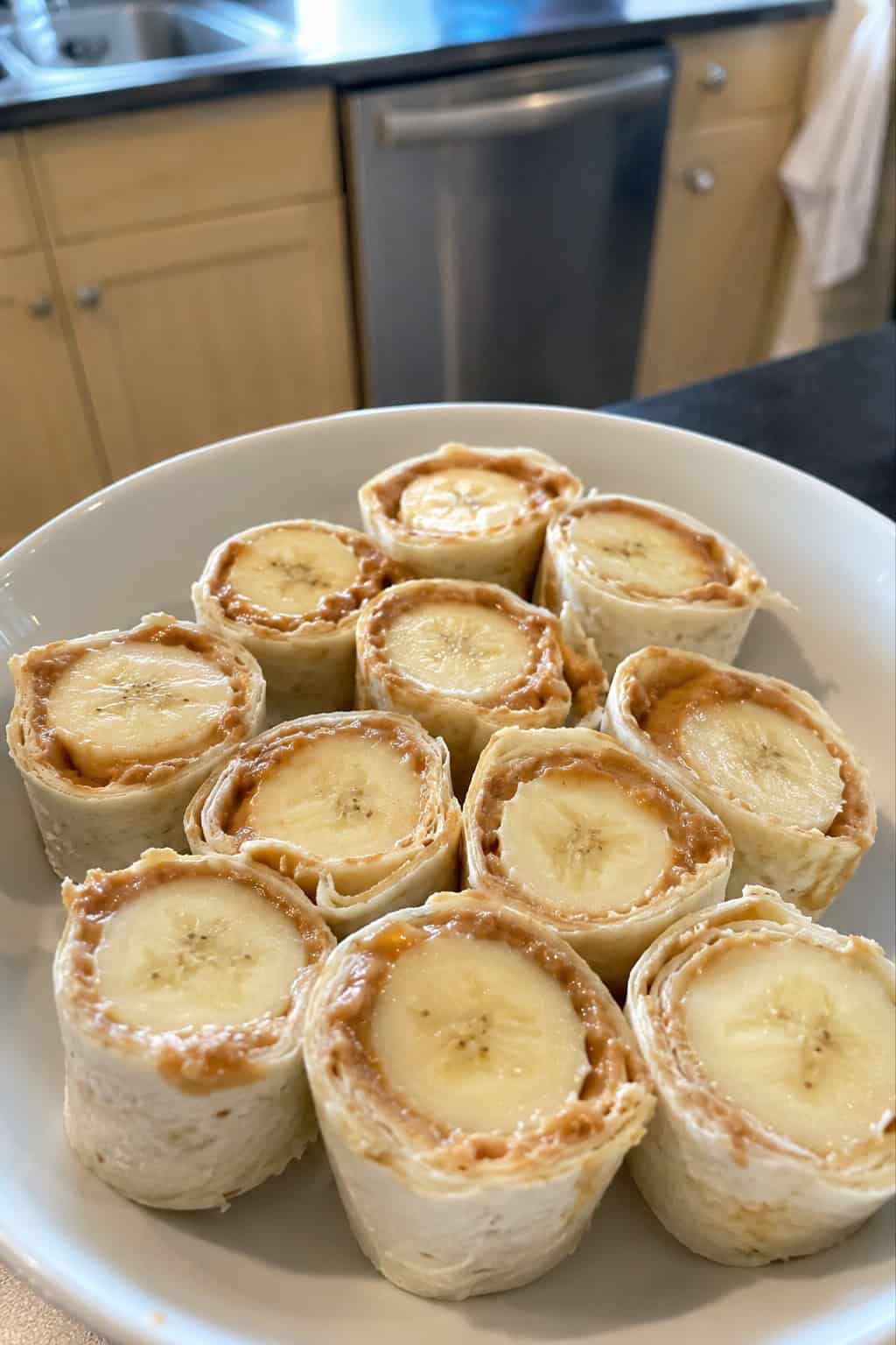 Peanut Butter Banana Roll-Ups