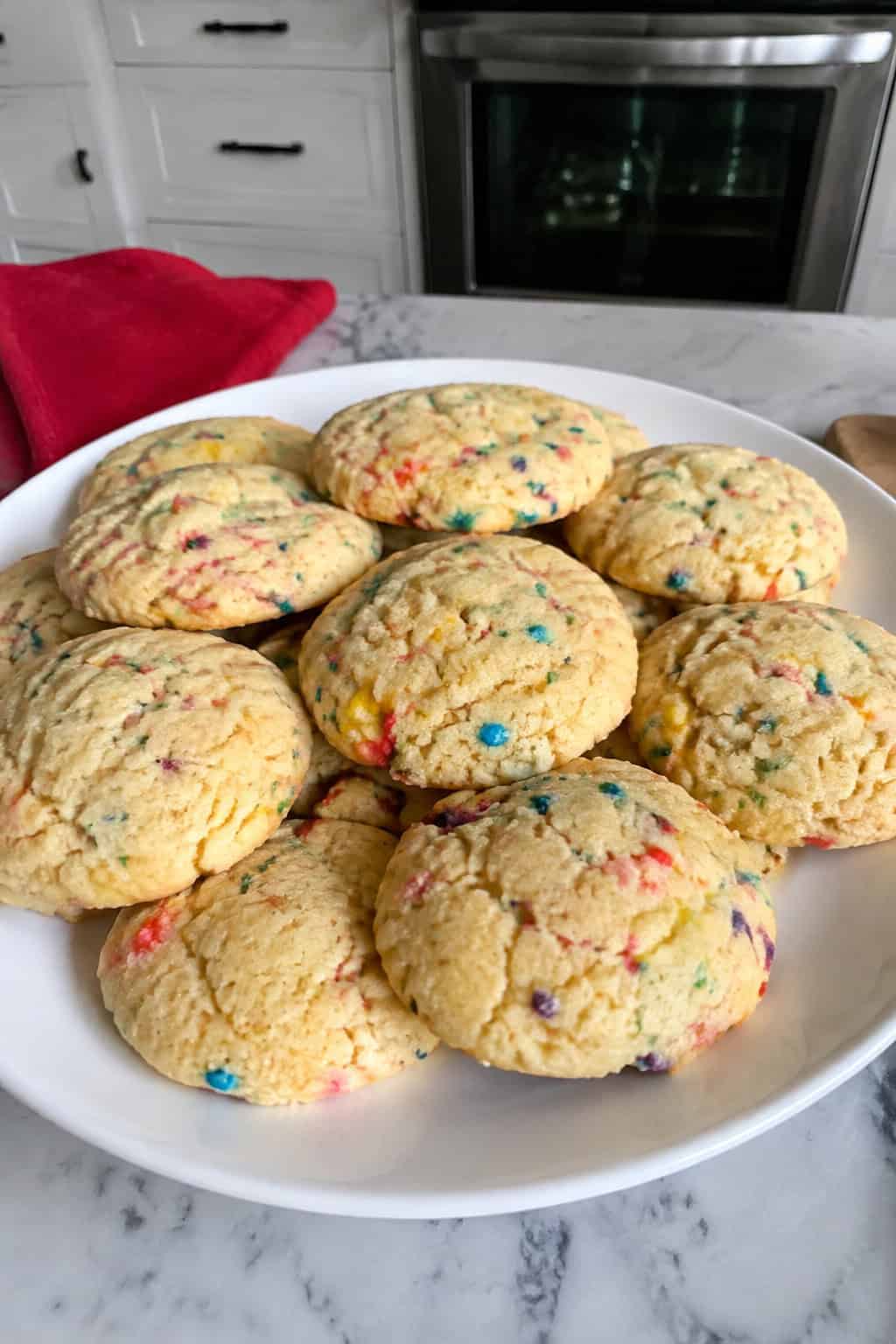 Funfetti Cake Mix Cookies