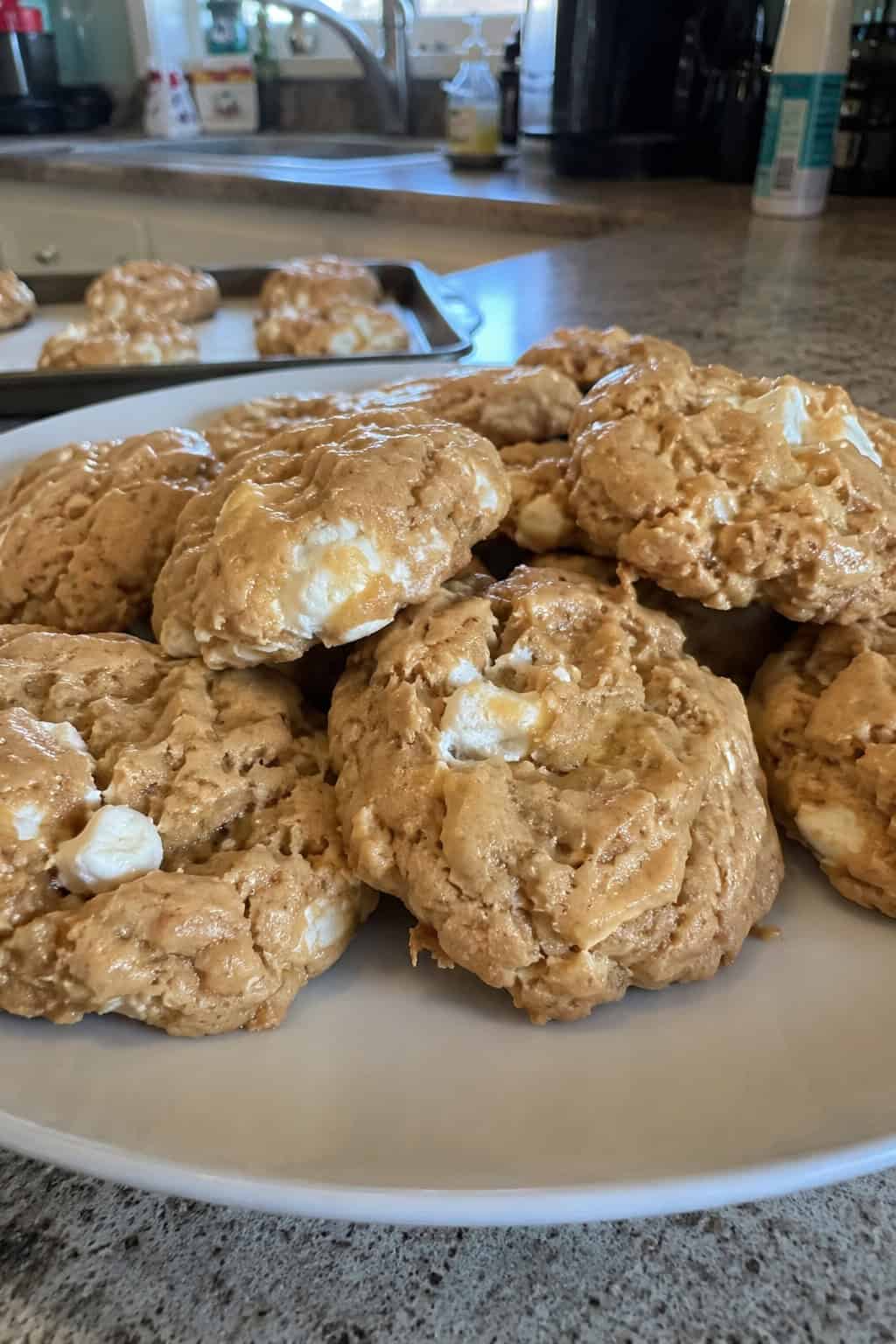 Peanut Butter Marshmallow Fluff Cookies