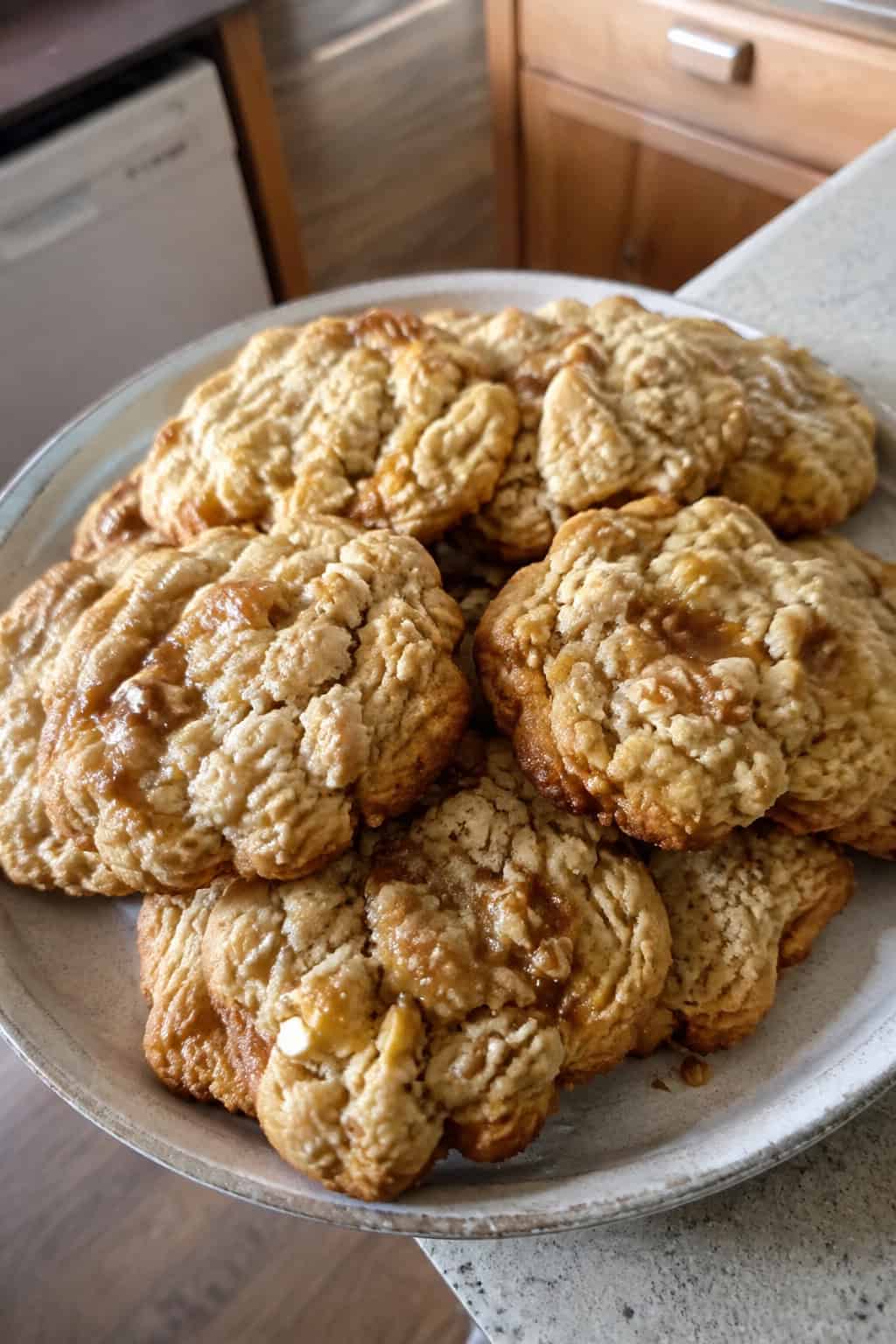 Salted Caramel Apple Pie Cookies