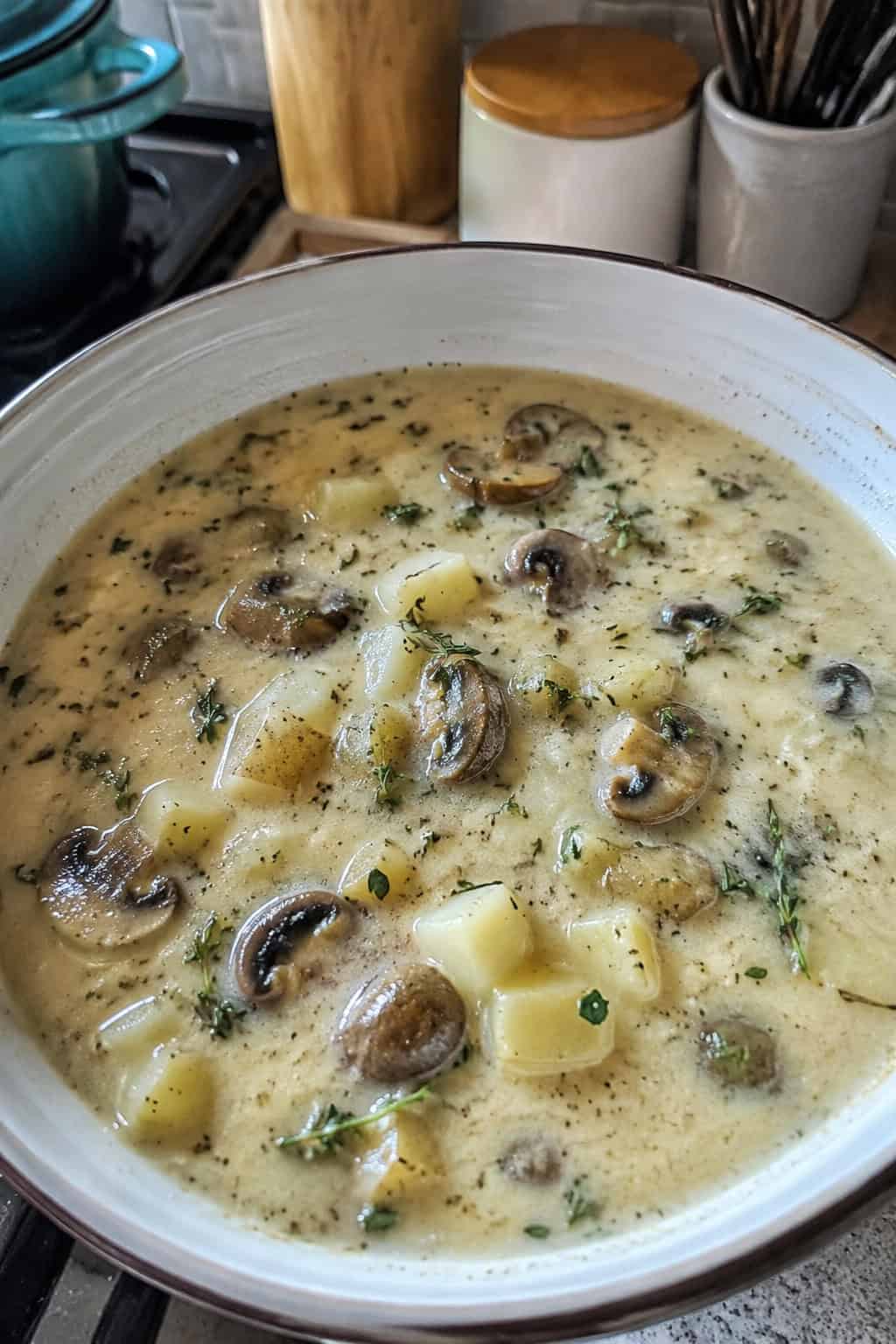 Potato and Mushroom Chowder