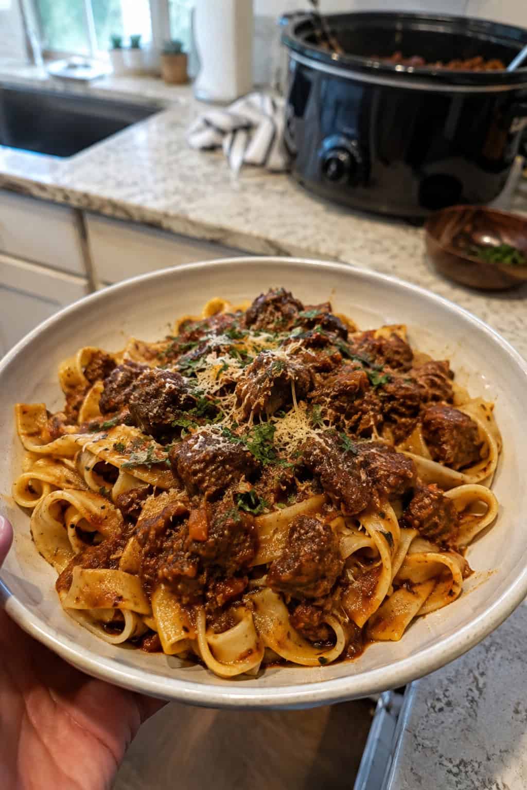 Slow Cooker Beef Ragu
