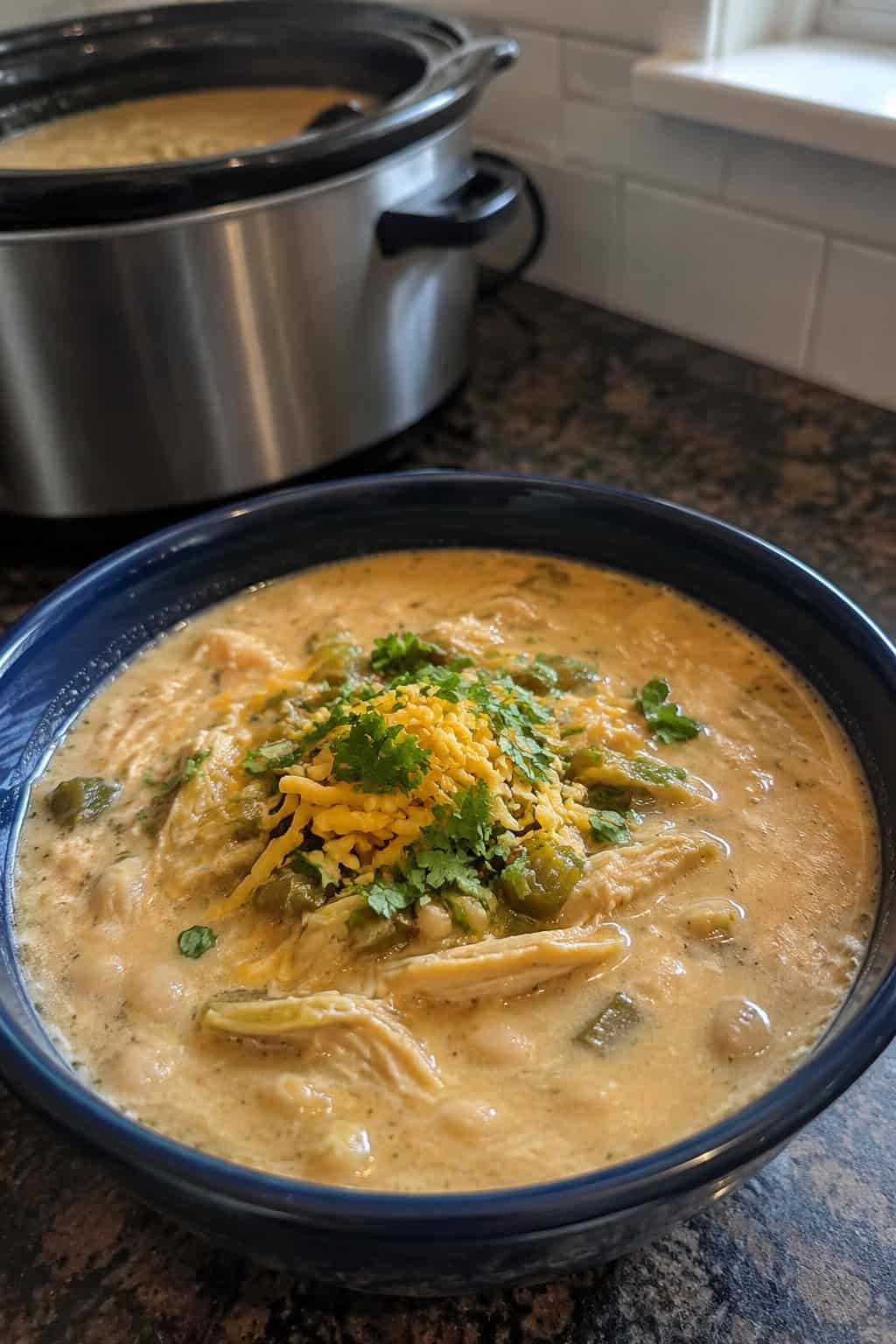 Cream Cheese Chicken Chili