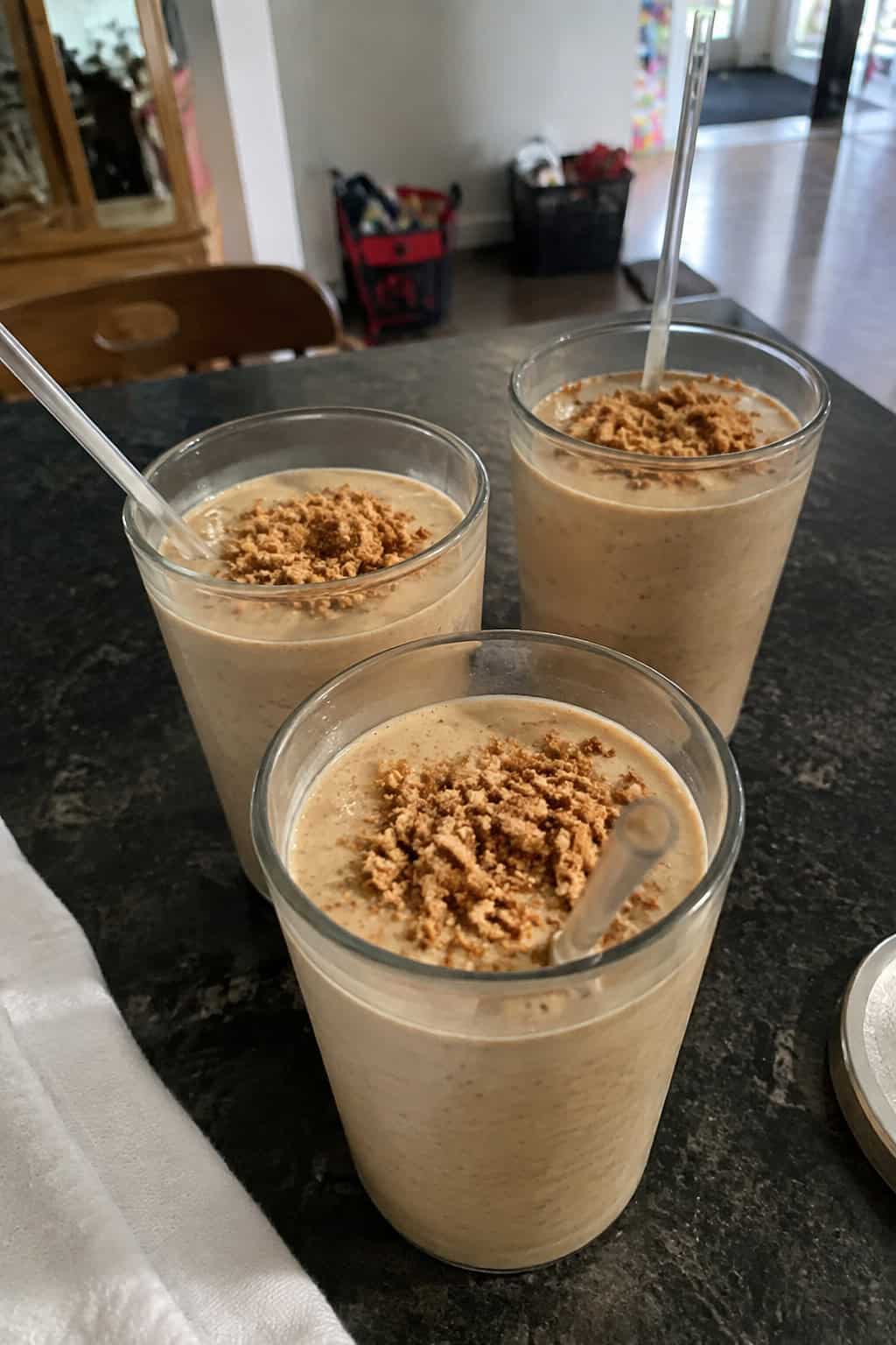 Cookie Butter Banana Smoothies