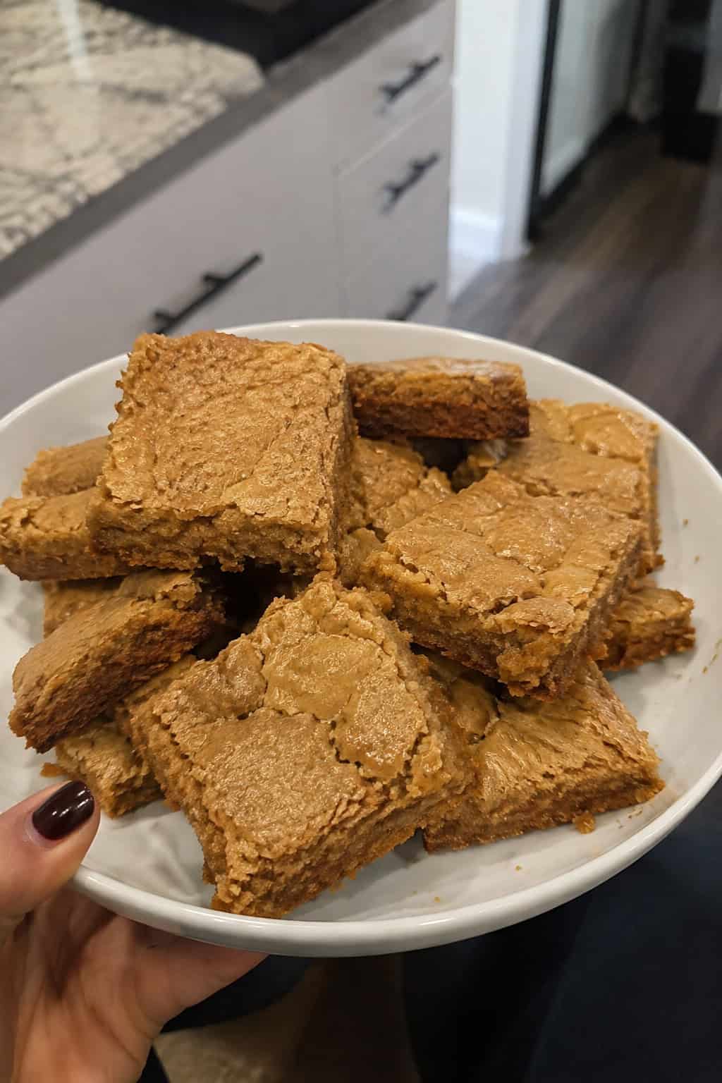 Cookie Butter Blondies
