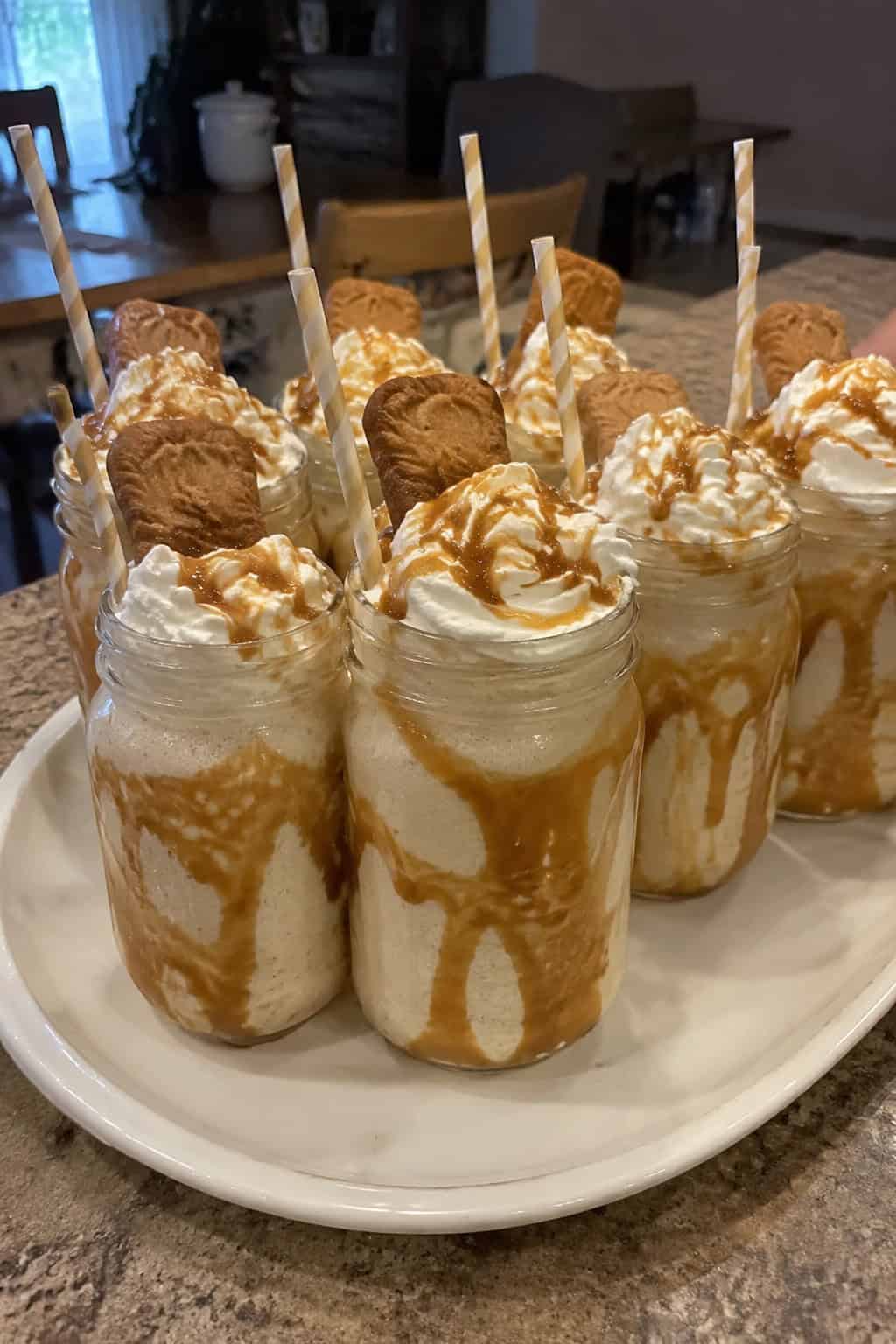 Cookie Butter Milkshakes