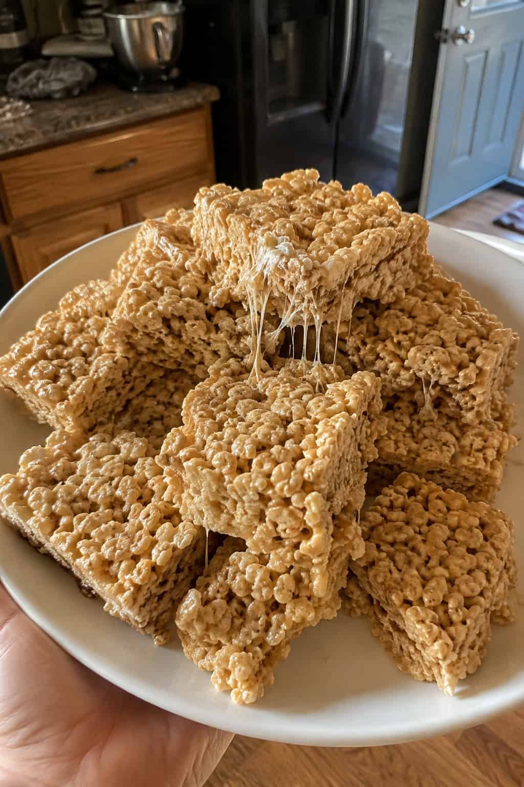 Cookie Butter Rice Krispie Treats