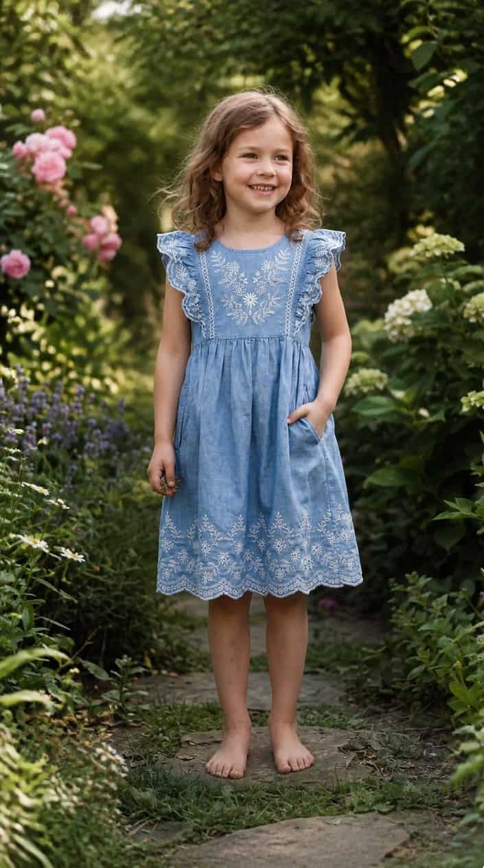 Boutique-Style Dresses for Little Girls on a Budget