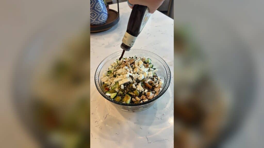 Greek Chicken Pasta Salad