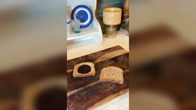 High-Protein Egg-in-a-hole Breakfast