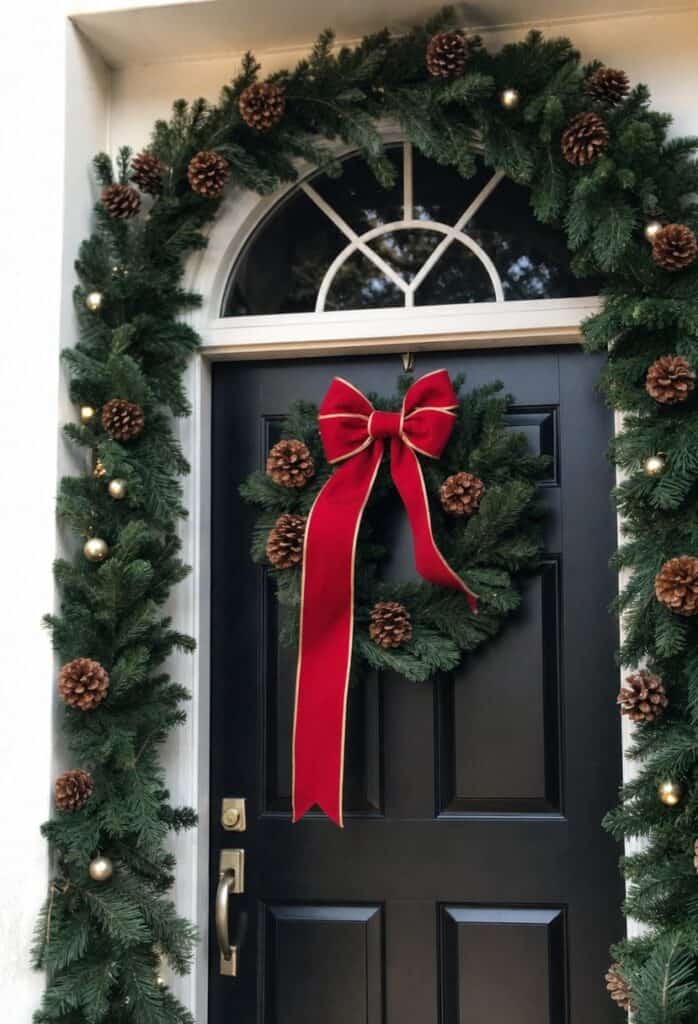 Christmas Entryway Ideas to Greet Your Guests