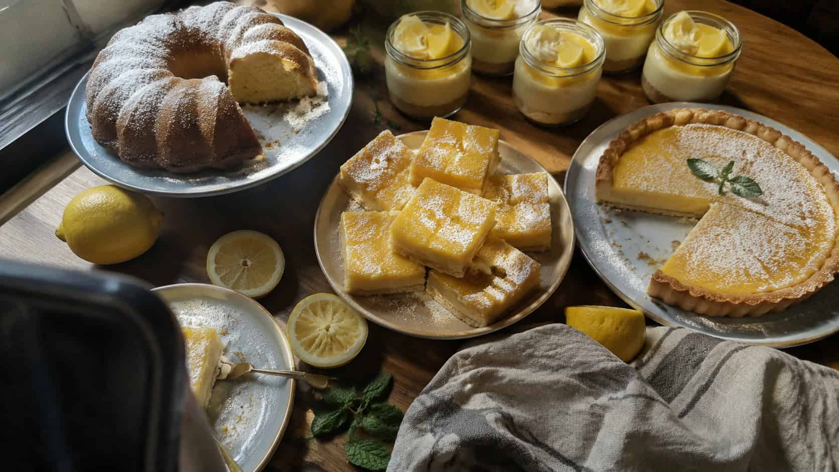 Lemon Dessert Recipes for Easy Entertaining 3