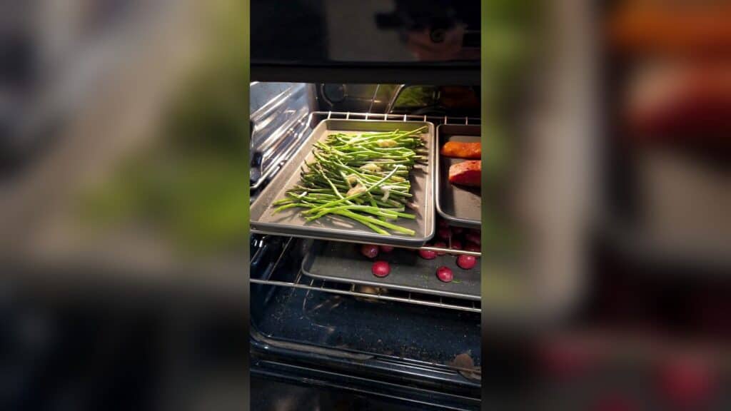 Pre-seasoned salmon is my favorite shortcut for a weeknight dinner