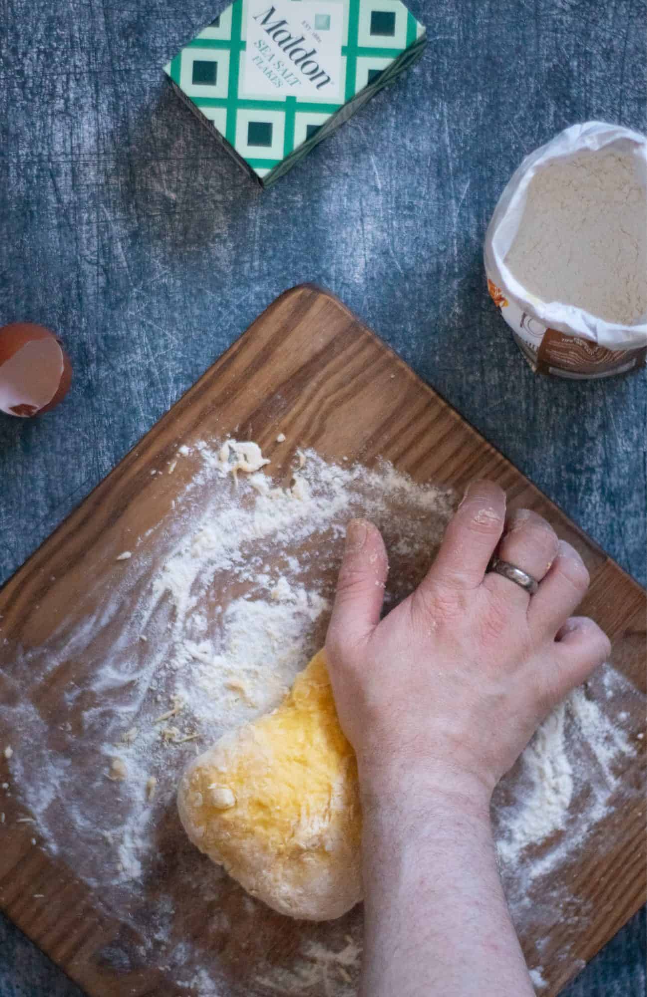 Making Fresh Pasta by Hand for Our Leftover Beef Ragu 3