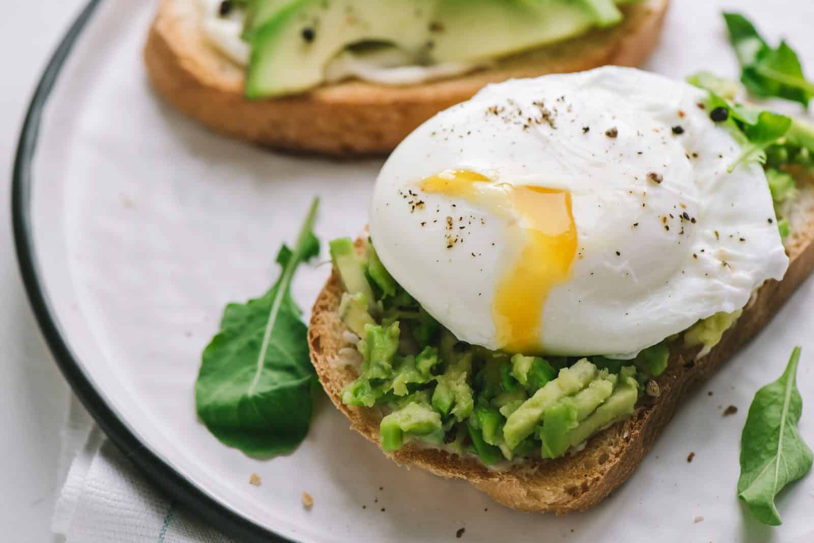 Healthy 20-Minute Recipes for Busy Weeknights 39 Avocado Toast on a plate