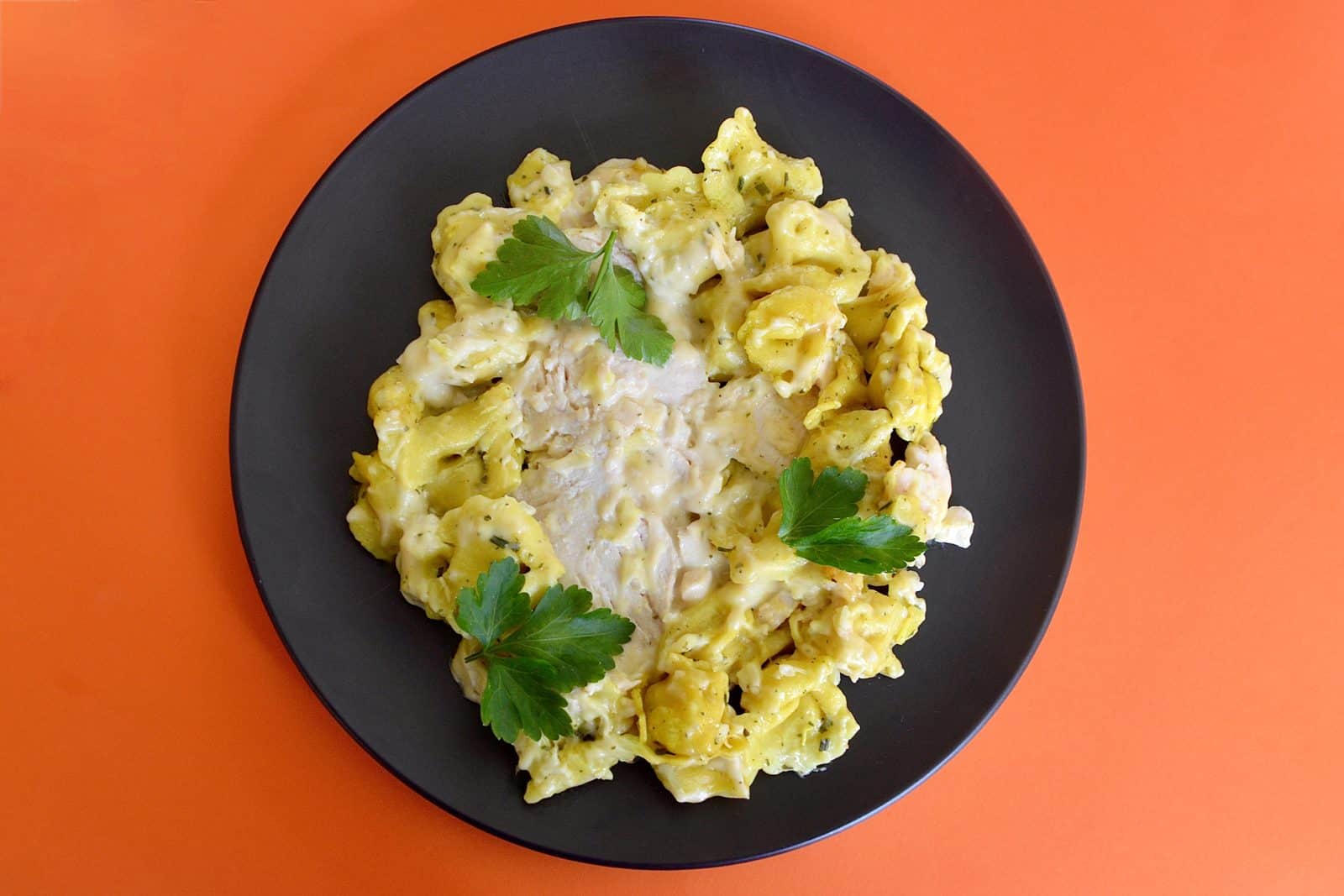 18 Easy Crockpot Recipes for Busy Days 34 Chicken alfredo tortellini