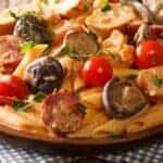 Weeknight Savior: One-Pot Creamy Cajun Sausage and Pasta Skillet