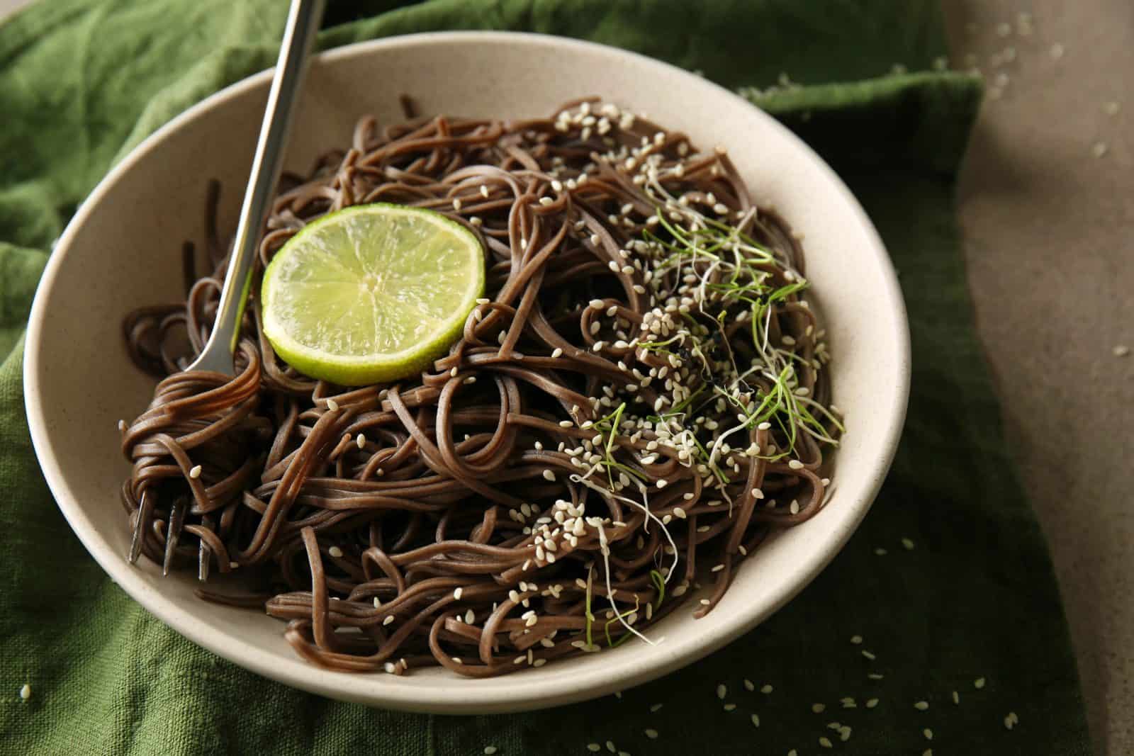 22 Room-Temperature Appetizers That Travel Well 50 Chilled sesame soba noodle cup
