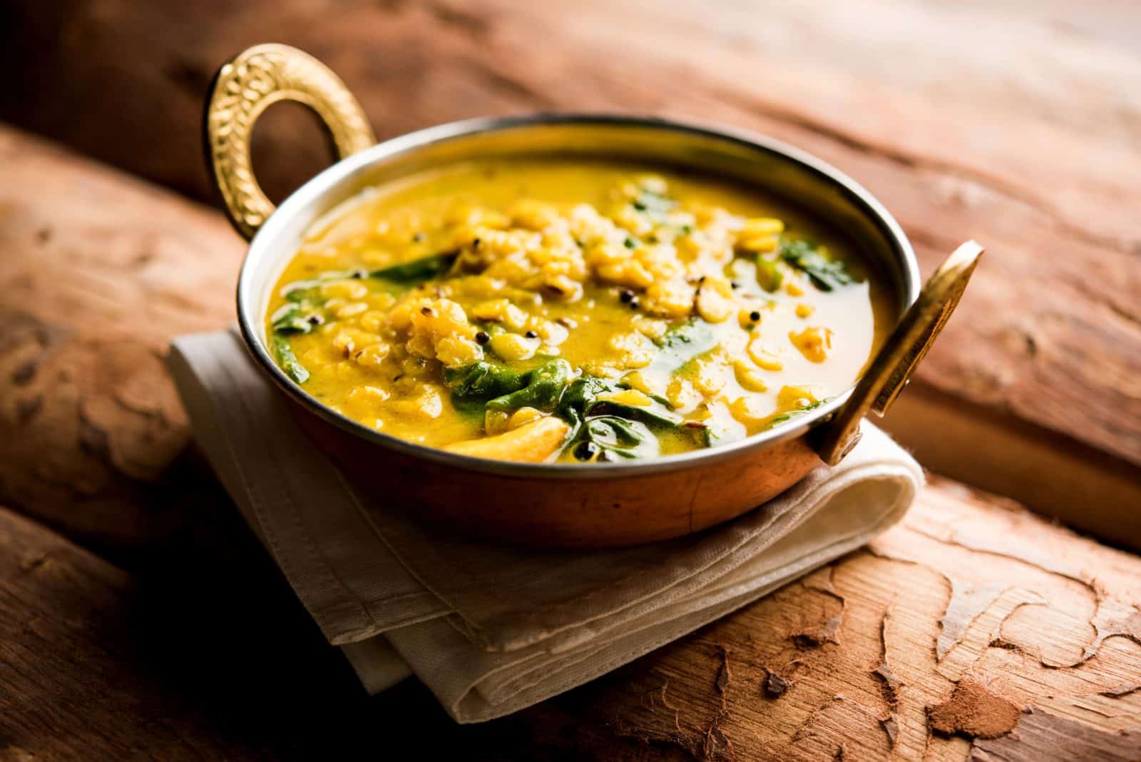 Coconut curry lentil soup
