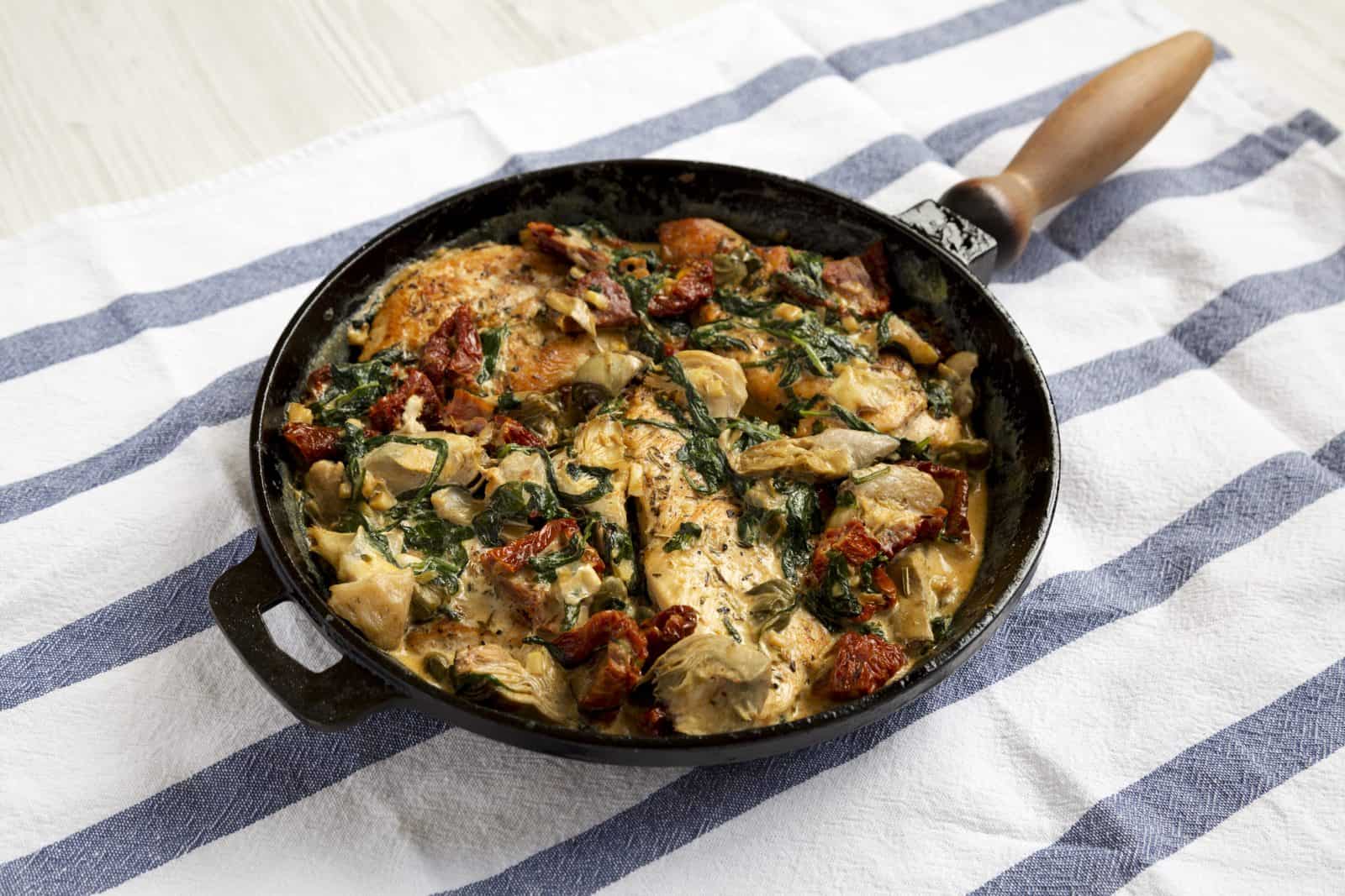 15 One-Pan Chicken Dinners for the Witching Hour 7 Tuscan chicken