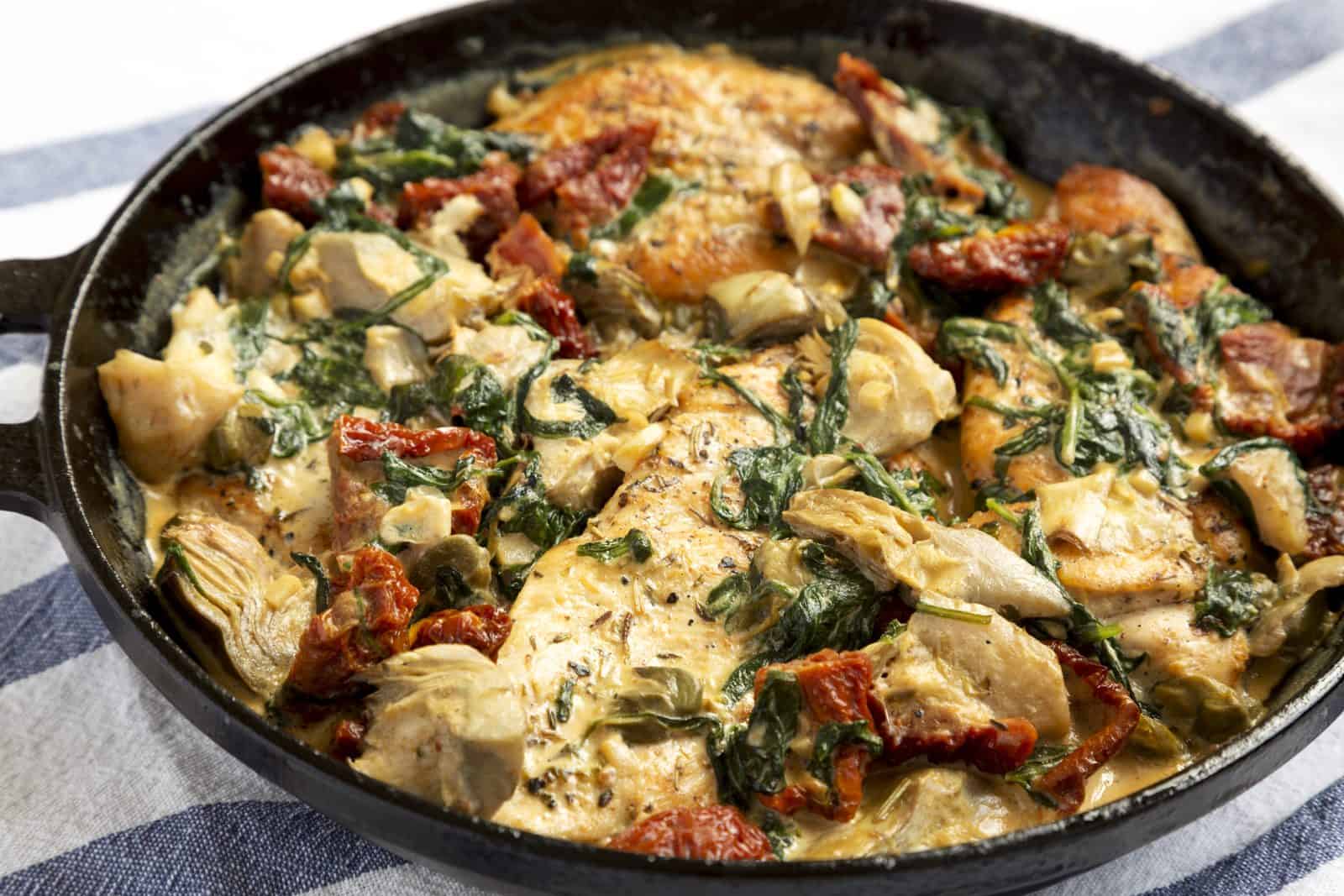 Tuscan garlic chicken