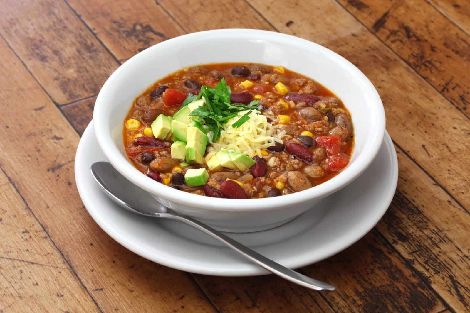 Beef enchilada soup