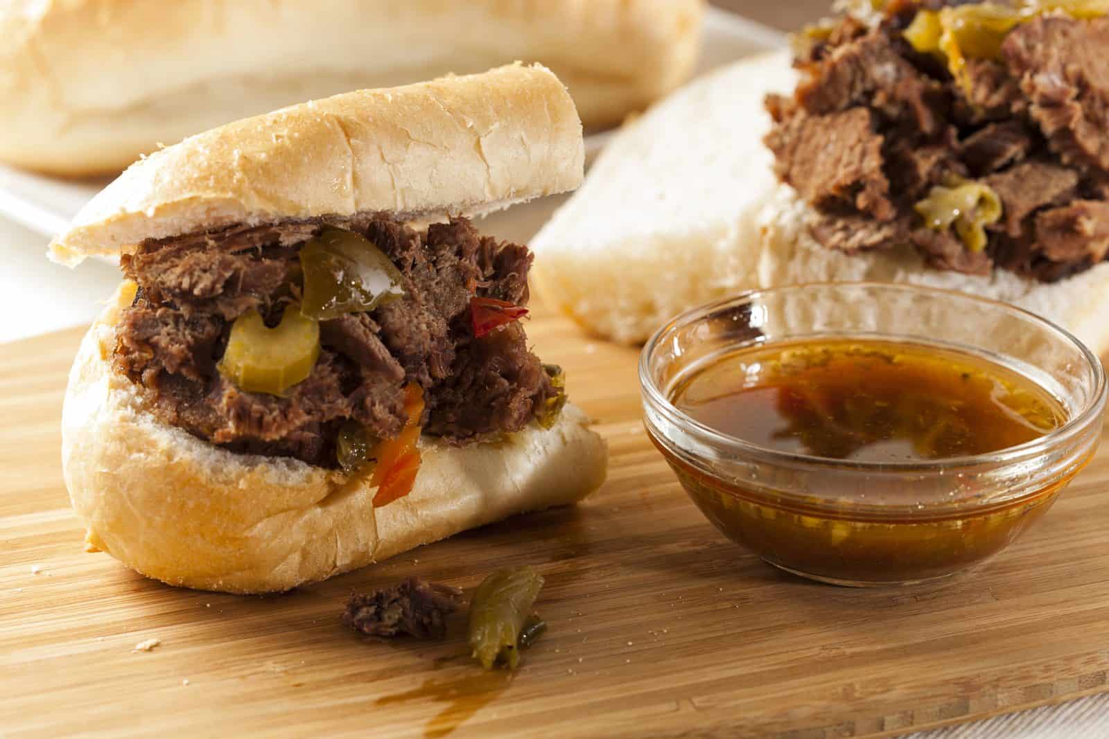 Crockpot Beef Recipes for Busy Weeknights 14 Italian beef sandwich
