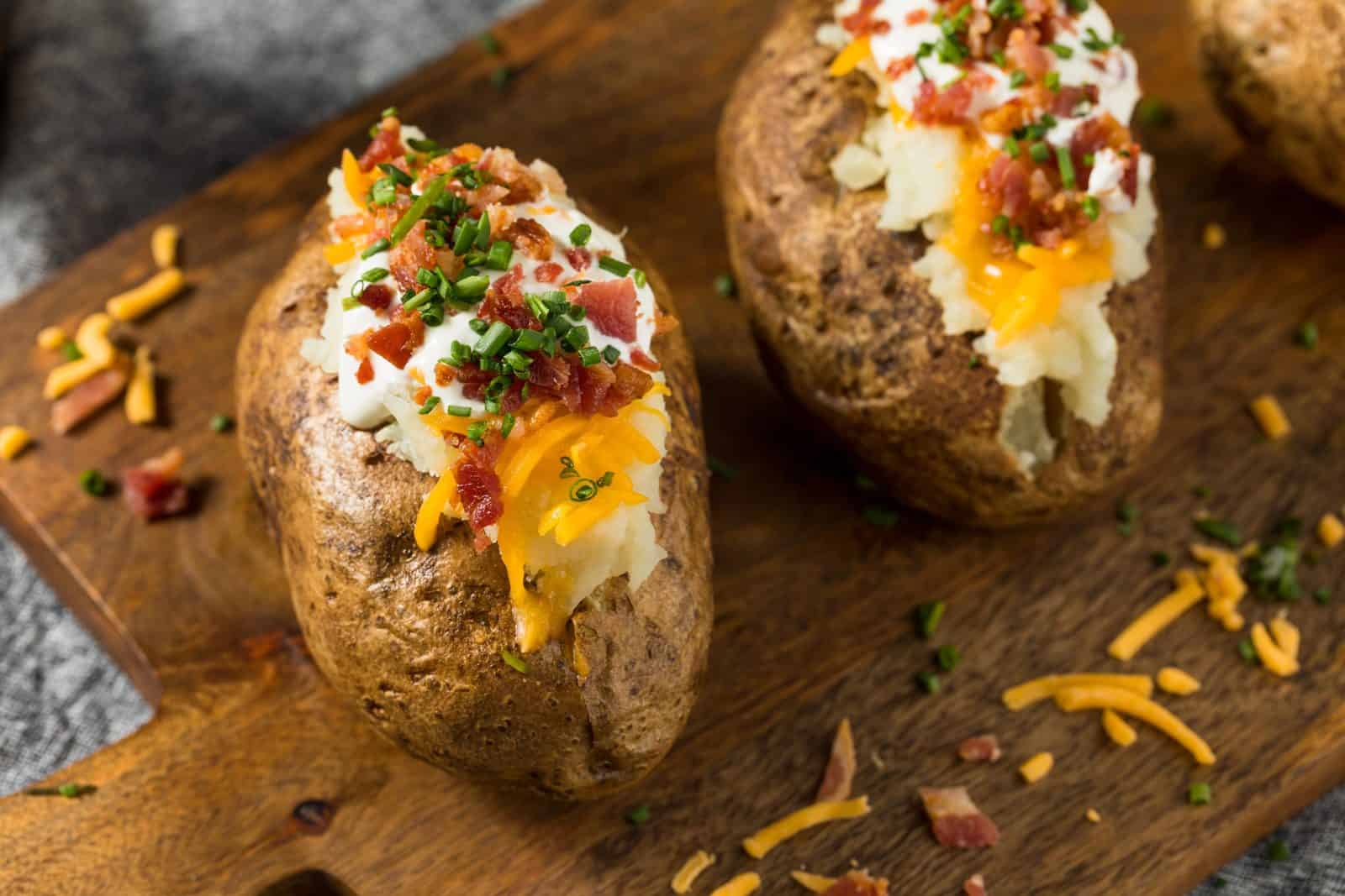 30 Budget-Friendly Family Dinners Under $10 56 Baked potato bar family dinner