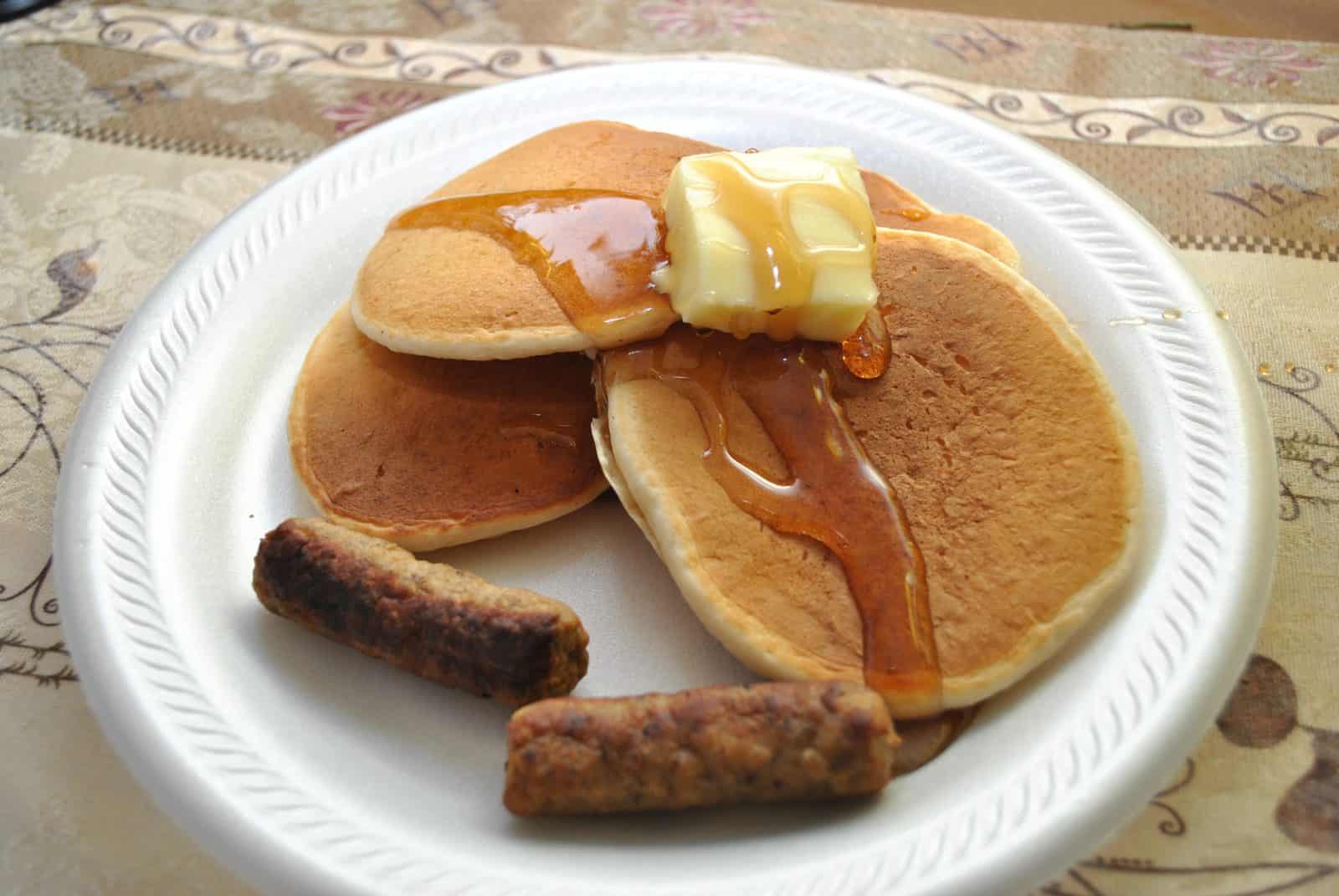 30 Budget-Friendly Family Dinners Under $10 84 Pancakes and sausage family dinner