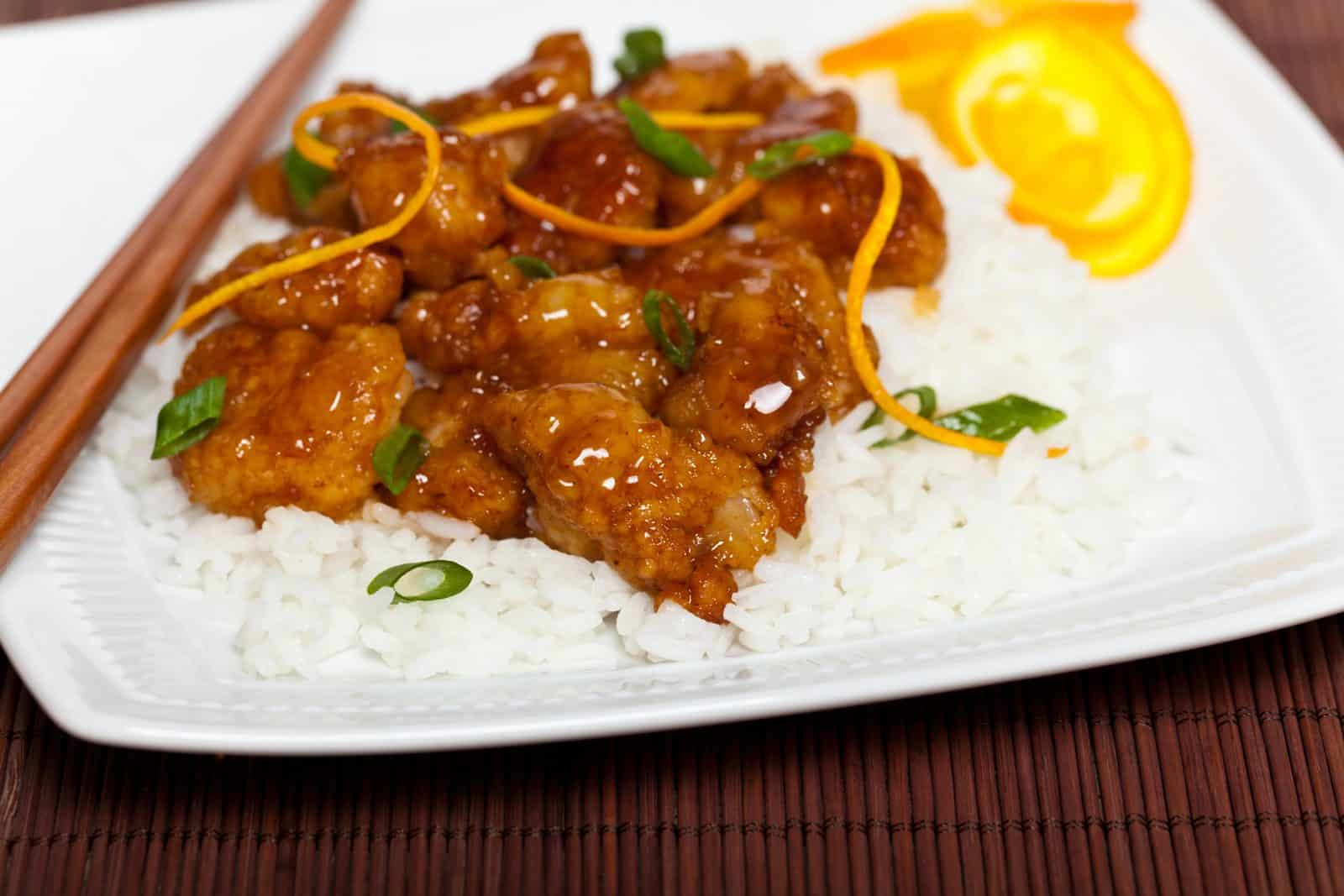 Orange chicken