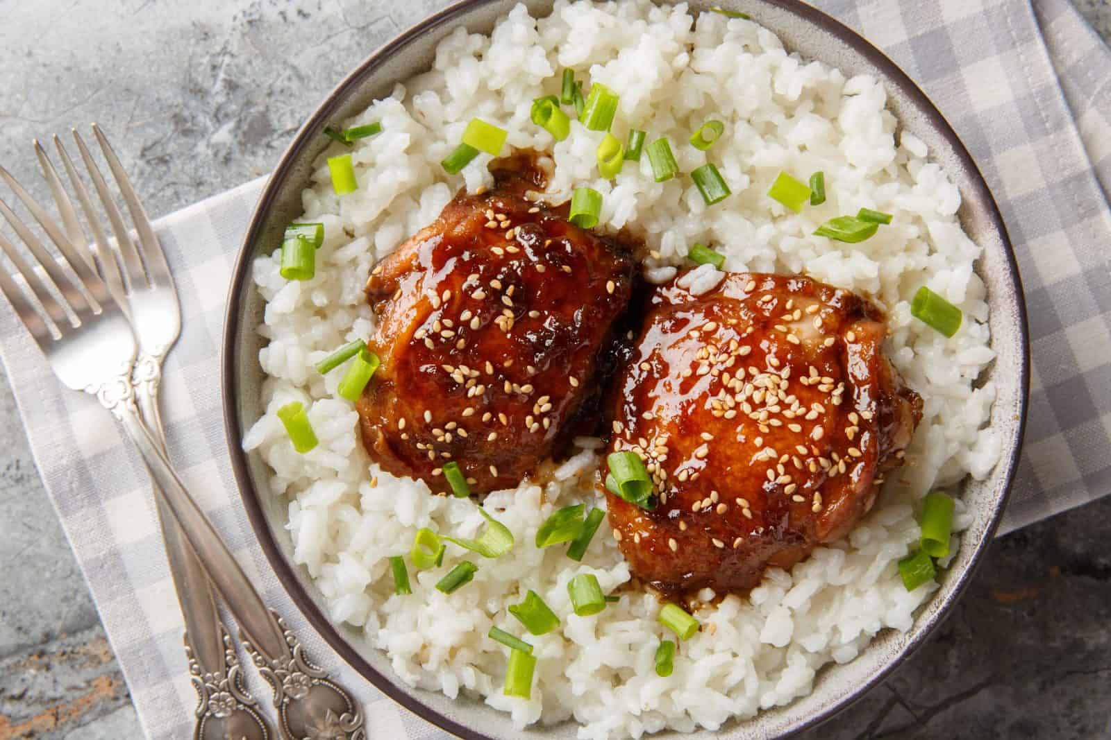 Hawaiian shoyu chicken