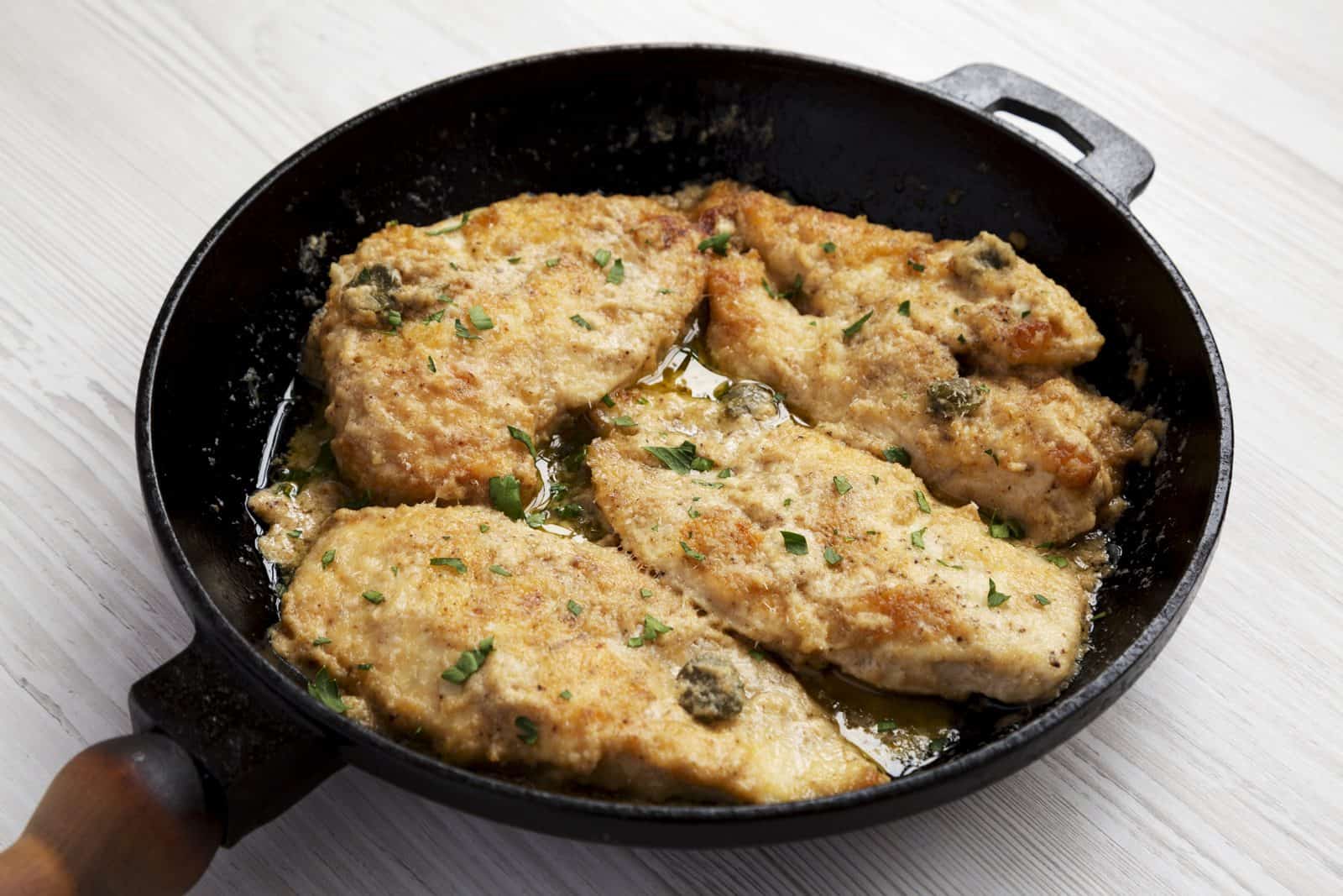 Lemon chicken piccata