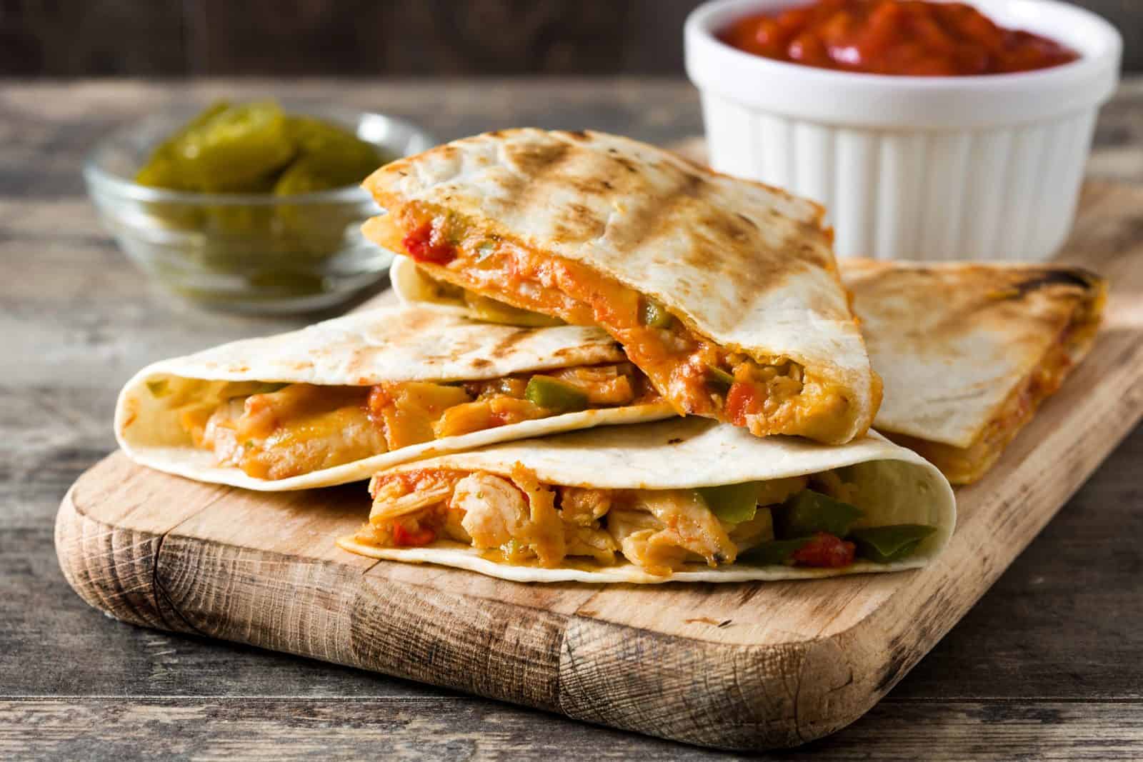 Chicken quesadilla