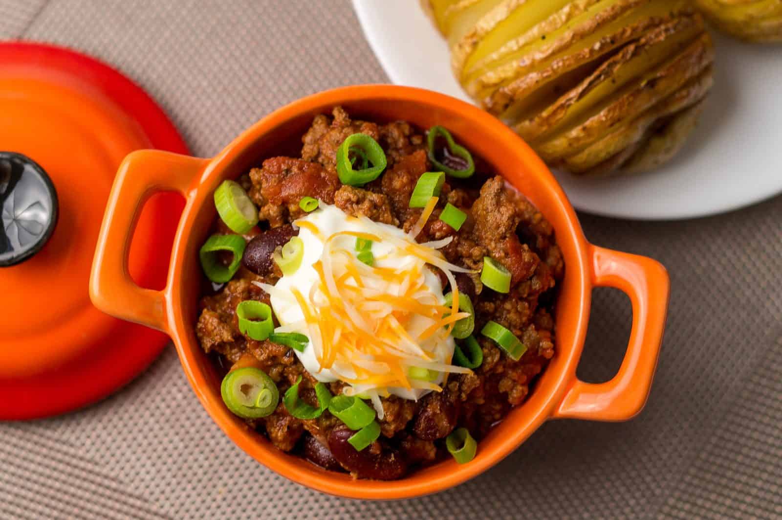 20 Ground Beef Dinners That Stretch One Pound 4 Beef and bean chili