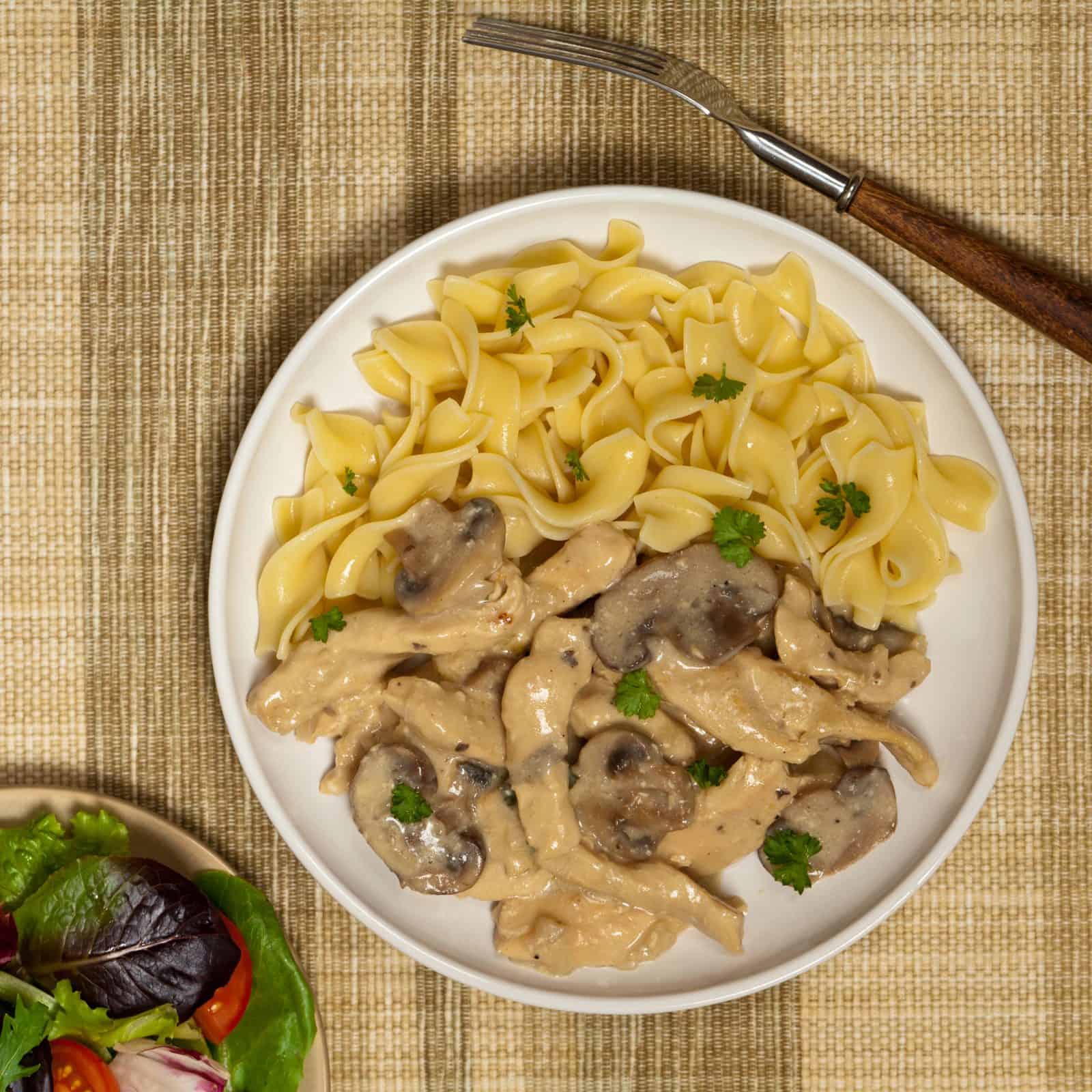 Chicken stroganoff