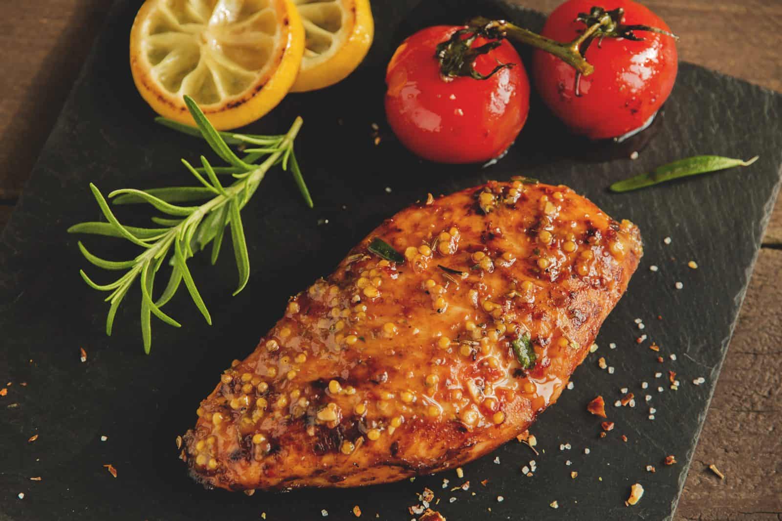 Honey mustard chicken breast