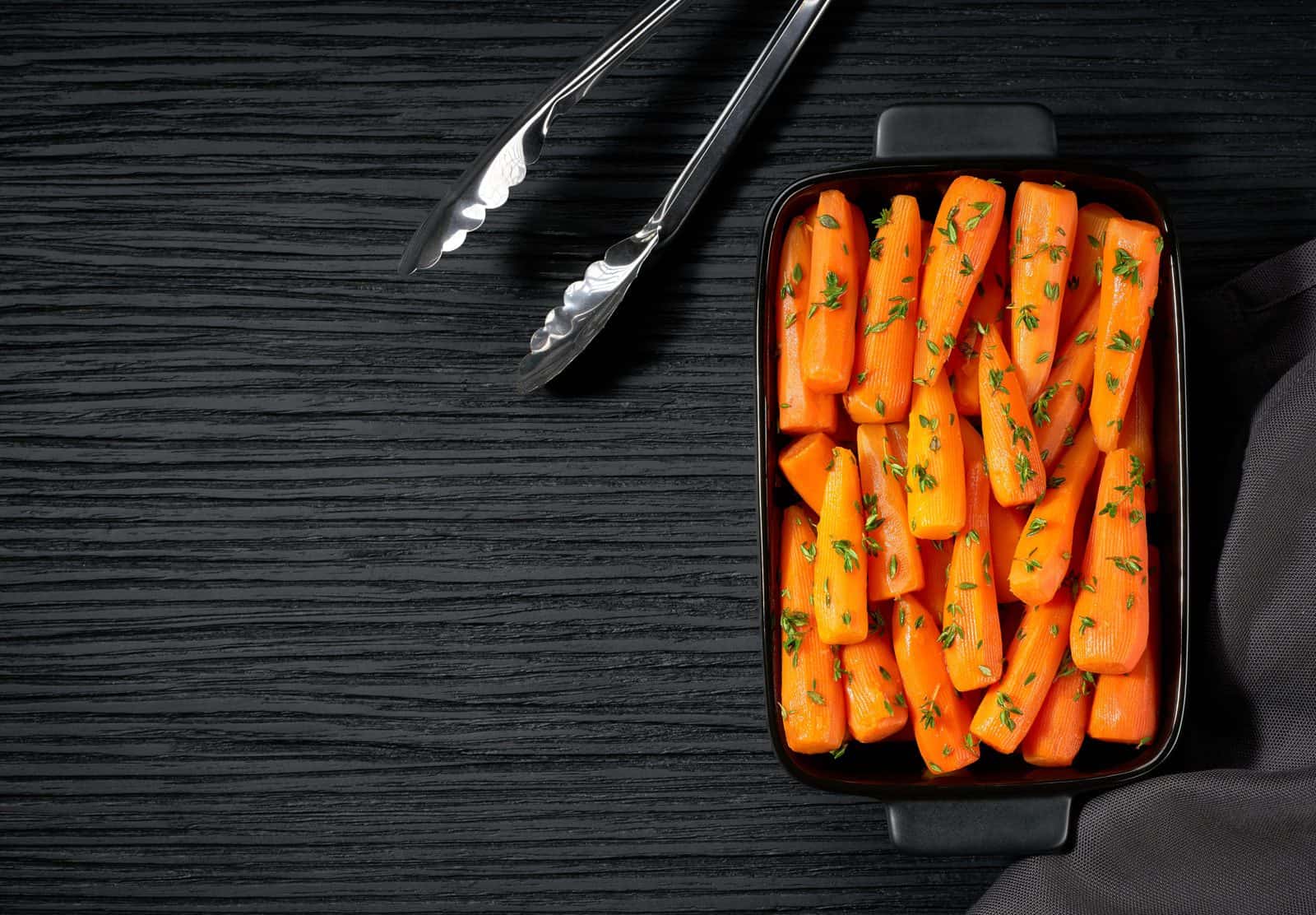 Honey buttered baby carrot