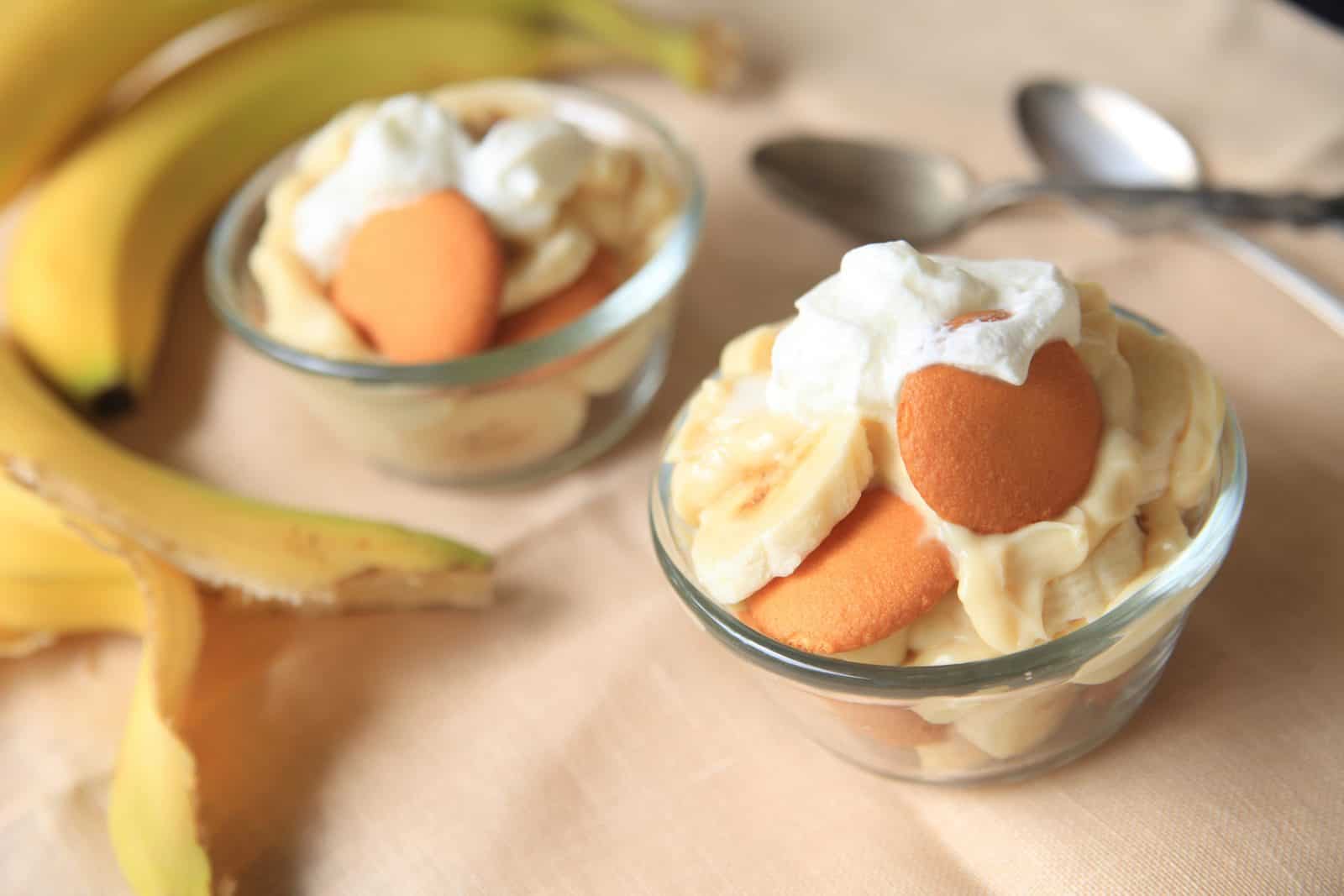 Banana pudding dessert