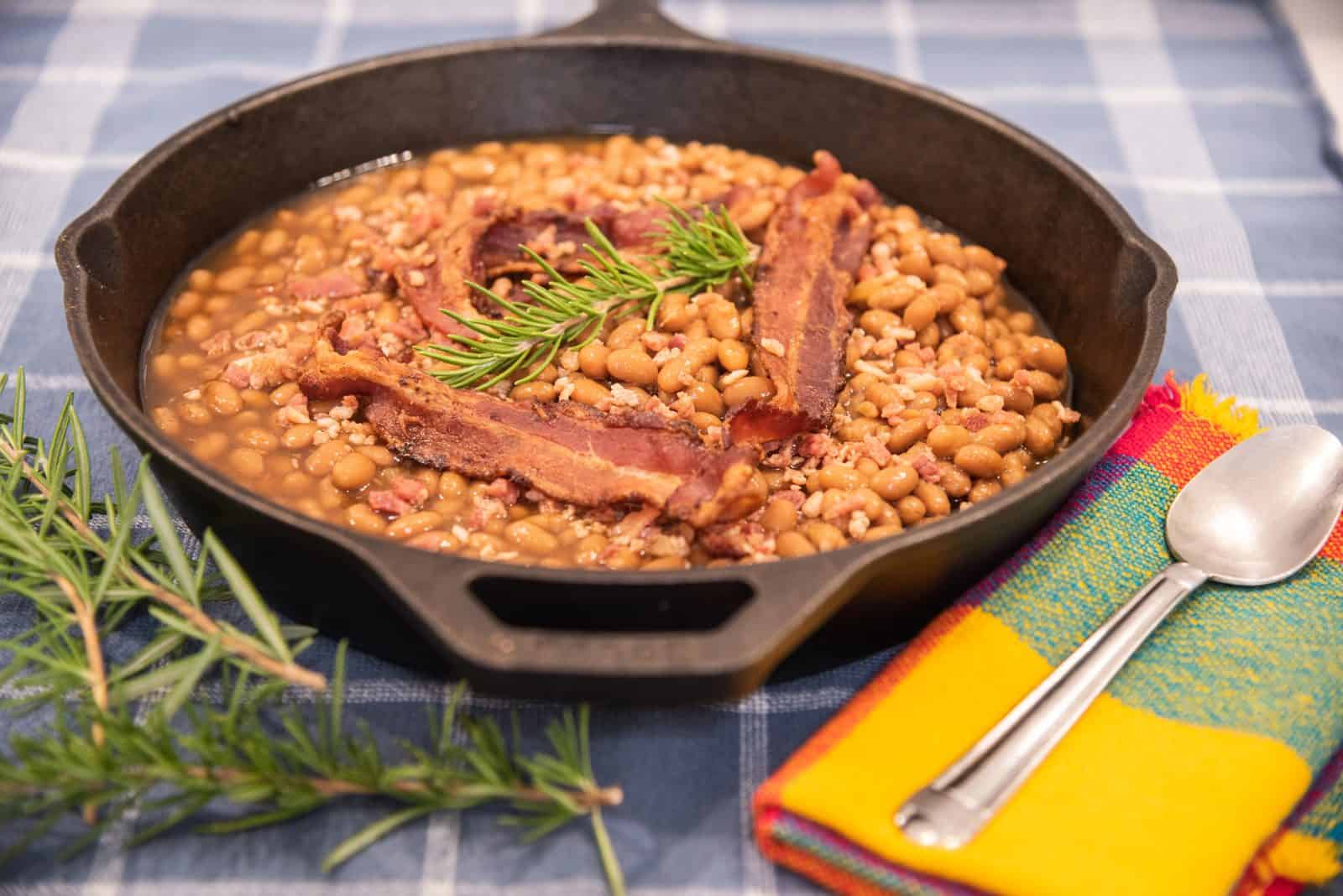 Baked beans side