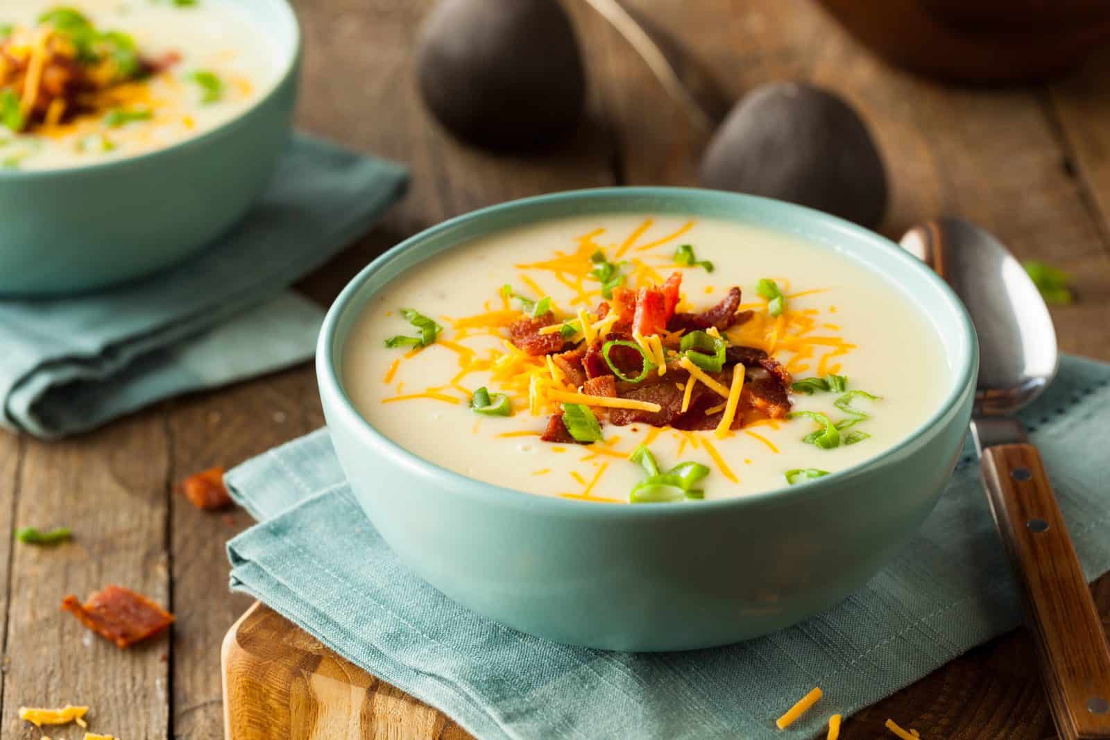 25 Cozy Crockpot Soup Recipes 22 Baked potato soup