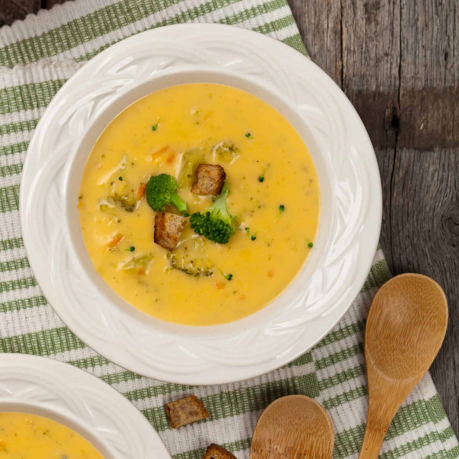 Broccoli cheddar soup